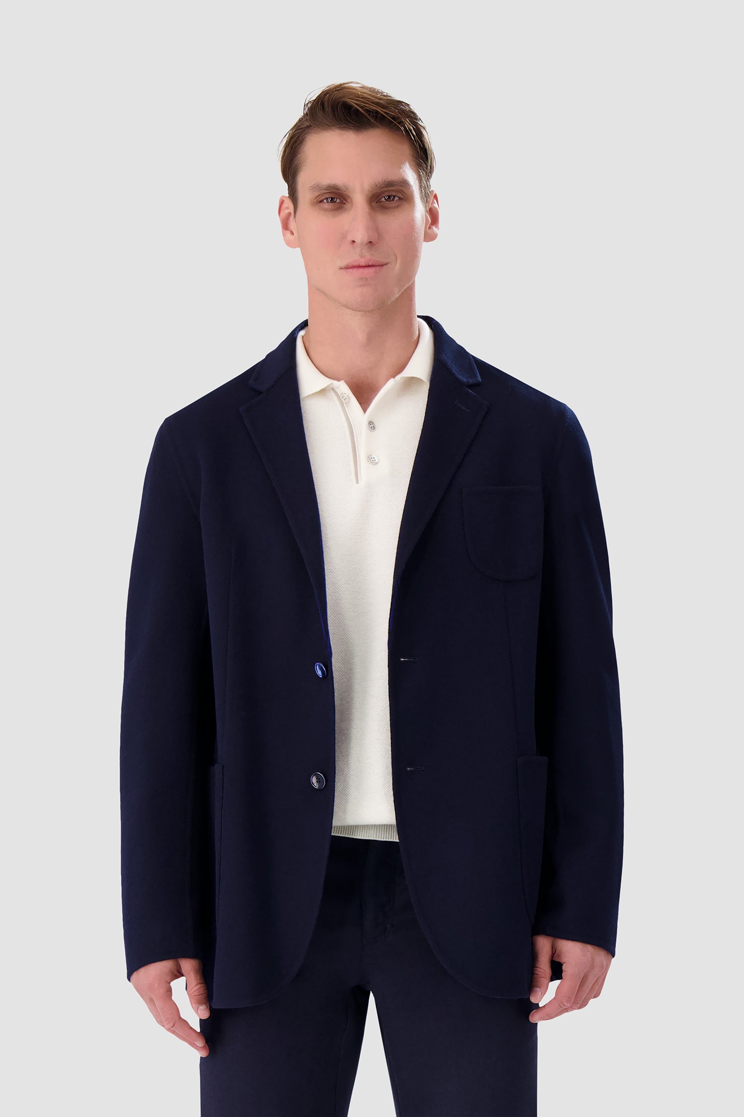 Zilli Navy Unlined Blazer