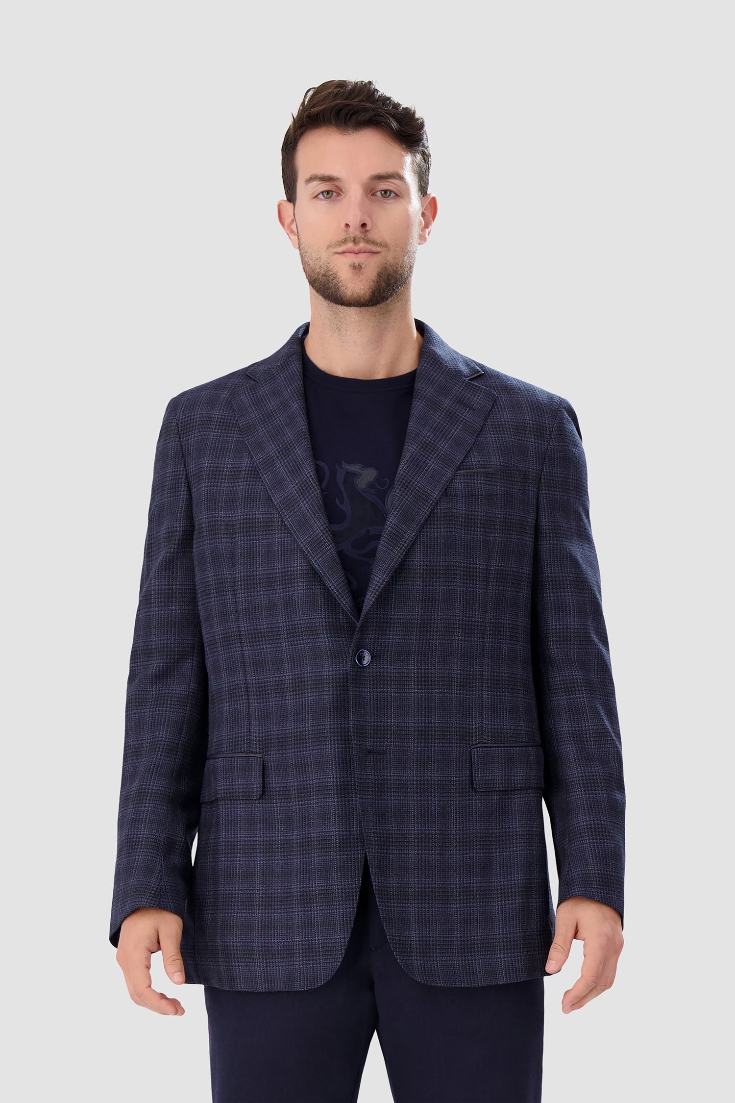 Zilli Blue Paris Whole Lined Blazer