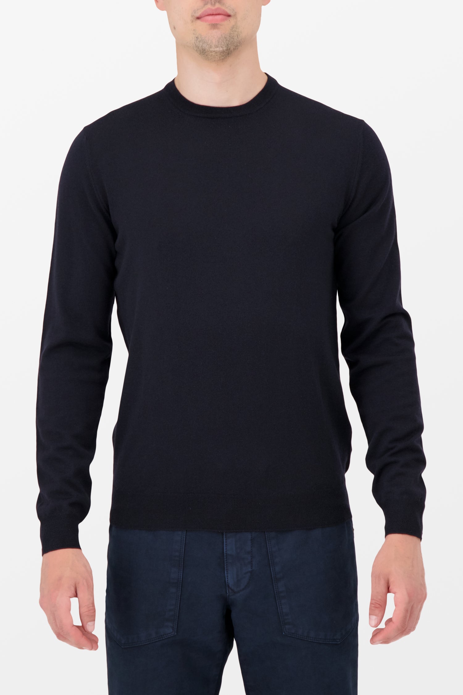 Zanone Navy Sweater