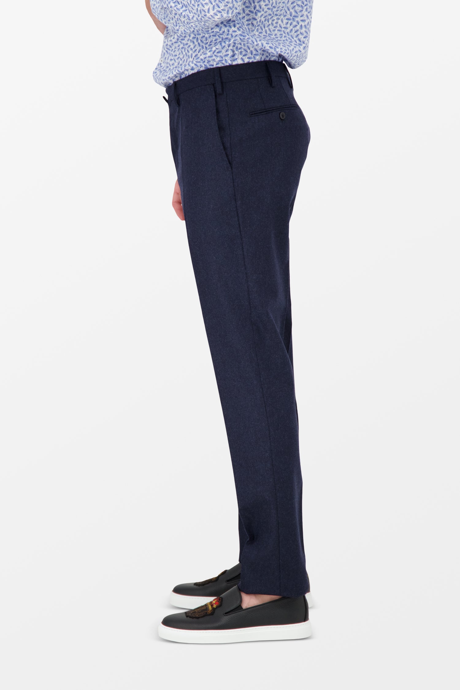 Incotex Navy Trousers