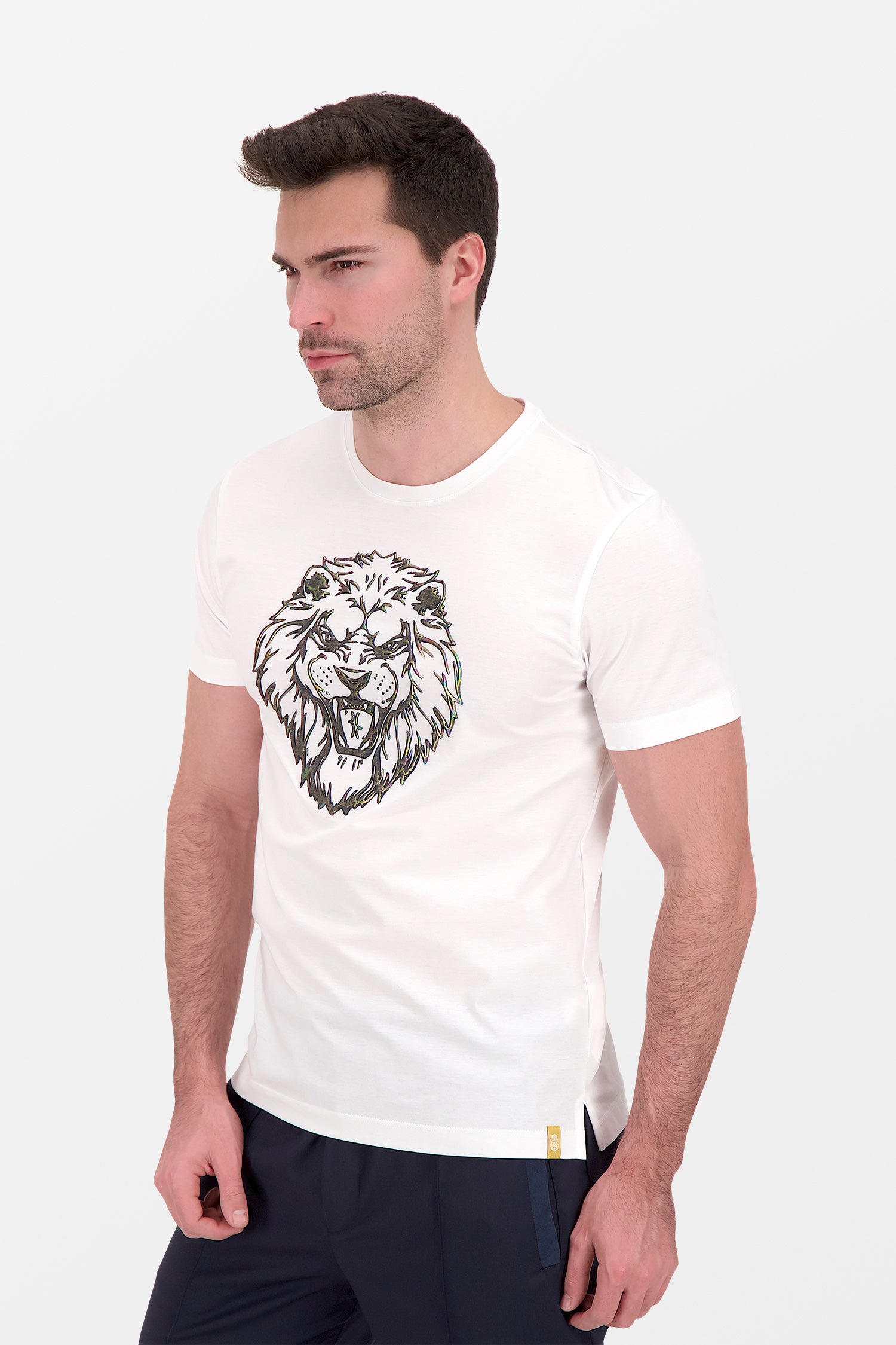 Billionaire White SS Lion T-Shirt