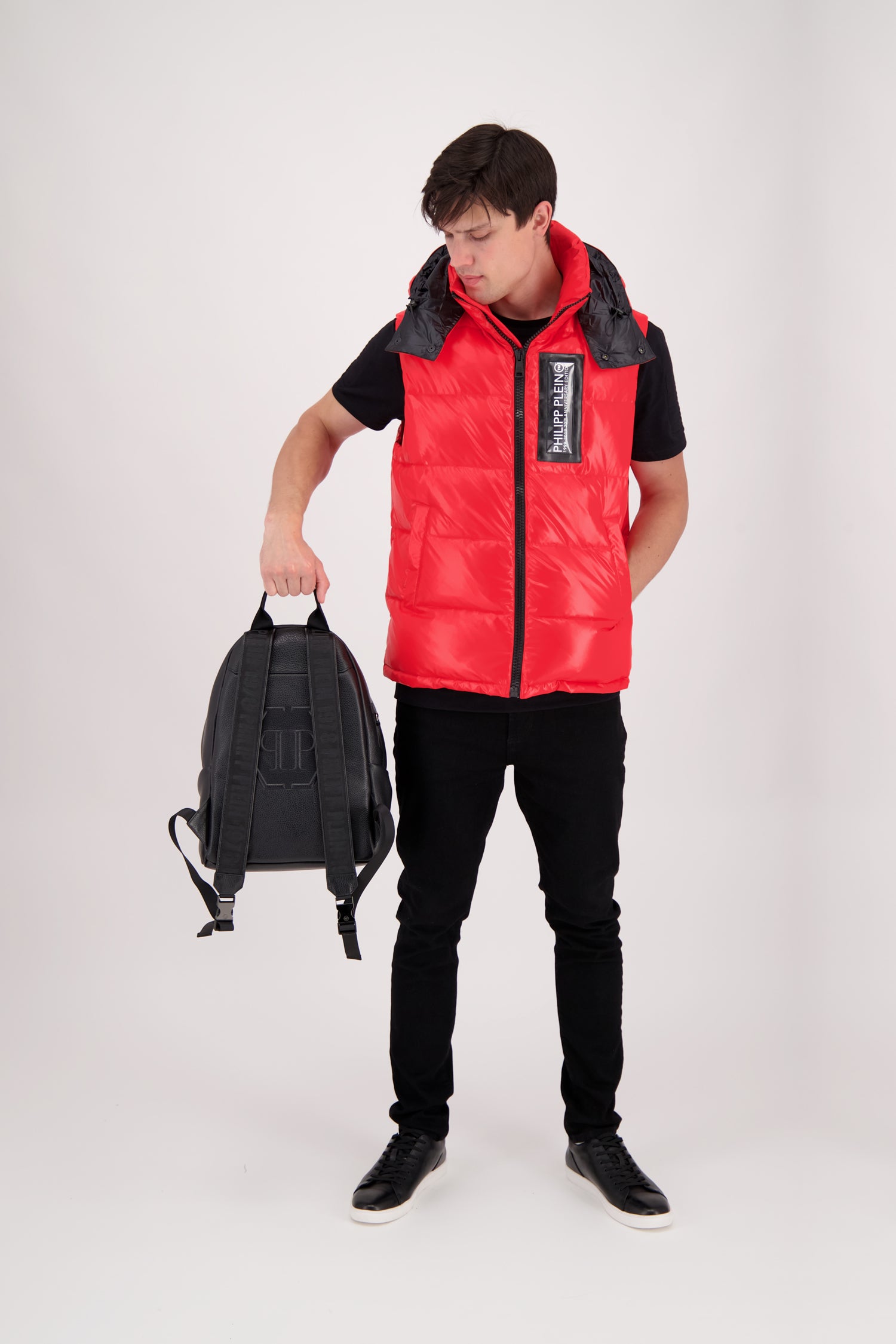 Philipp Plein Black Backpack