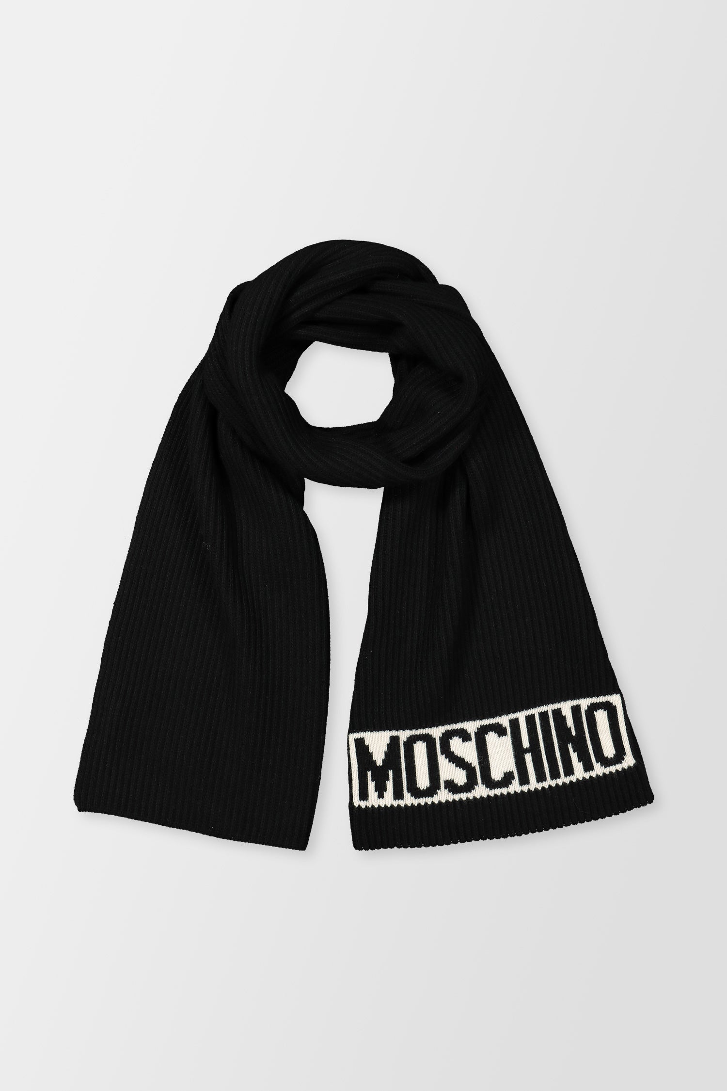 Moschino Black Scarf