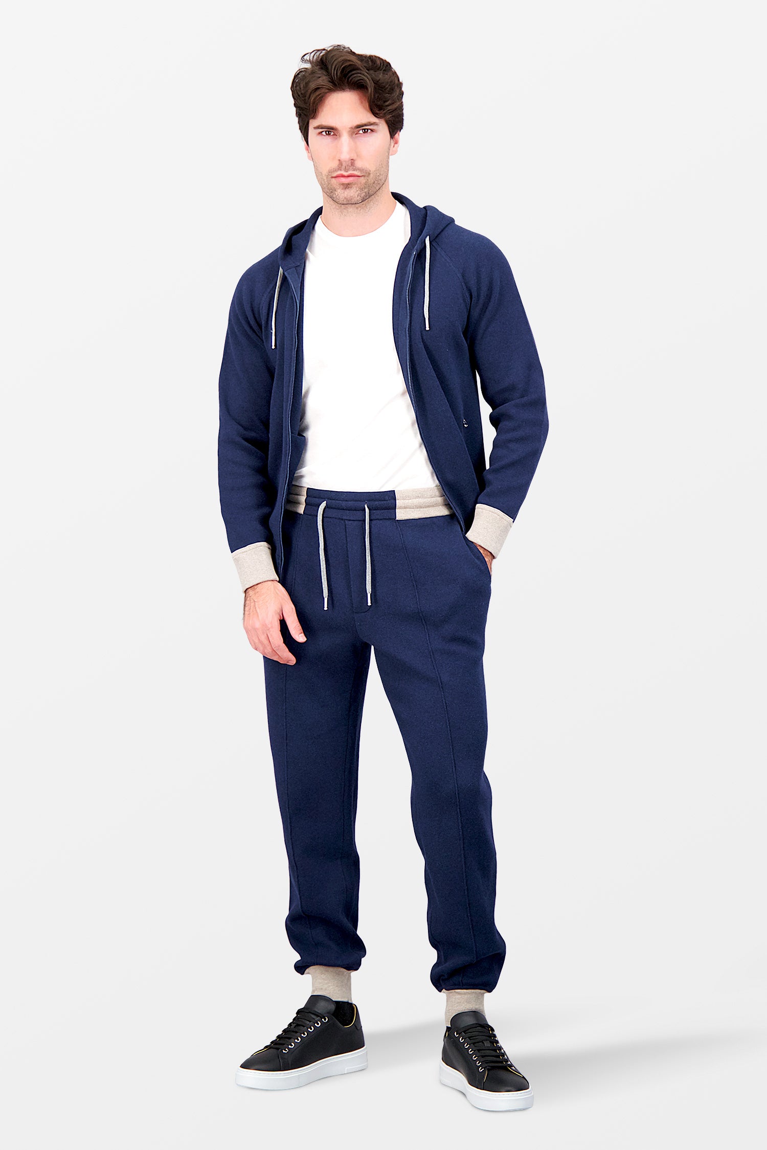 Barba Napoli Blue Tracksuit Sweatpants