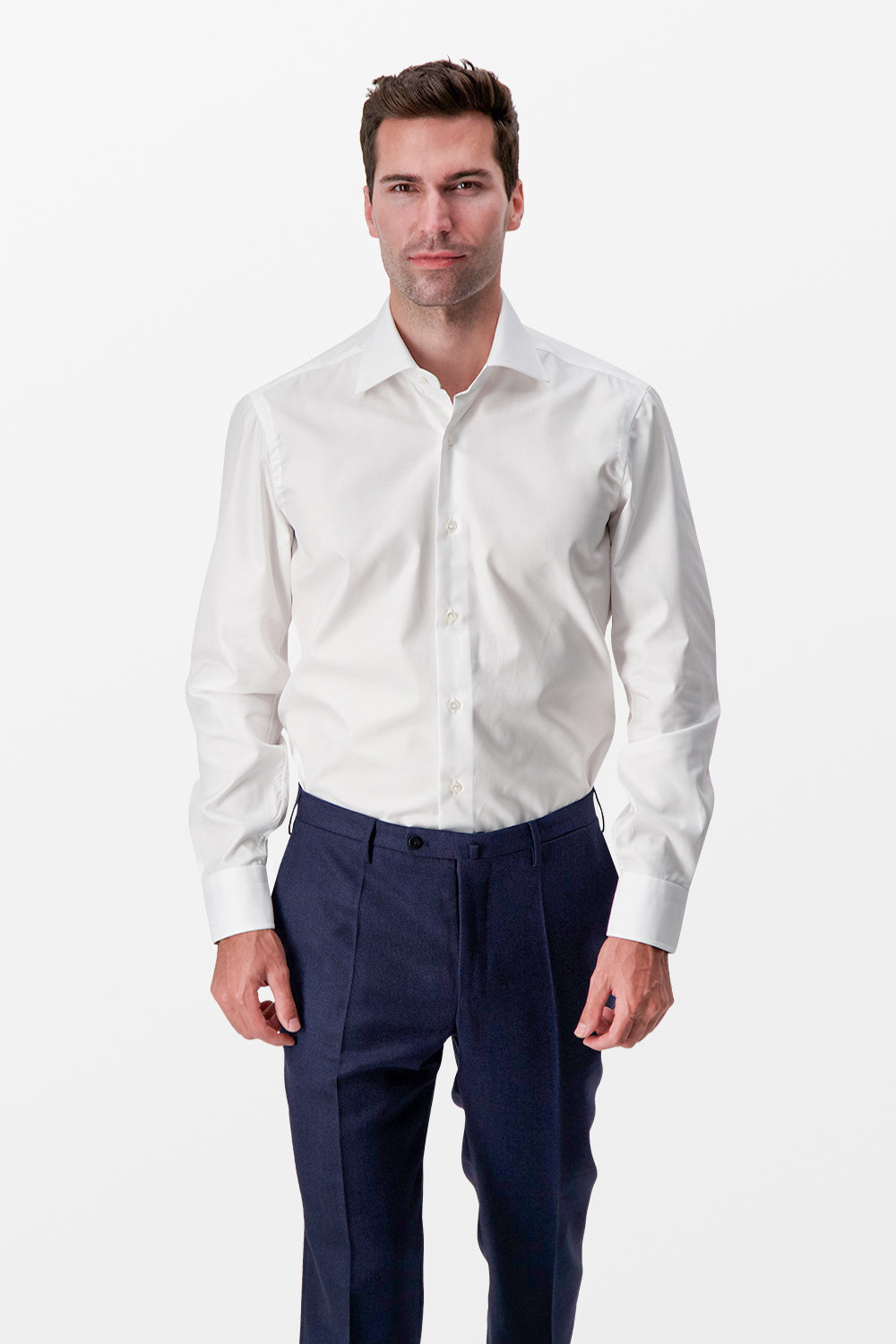 Barba Napoli White Journey Classic Shirt