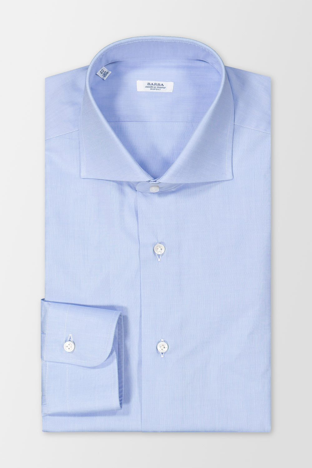 Barba Napoli Blue Classic Shirt