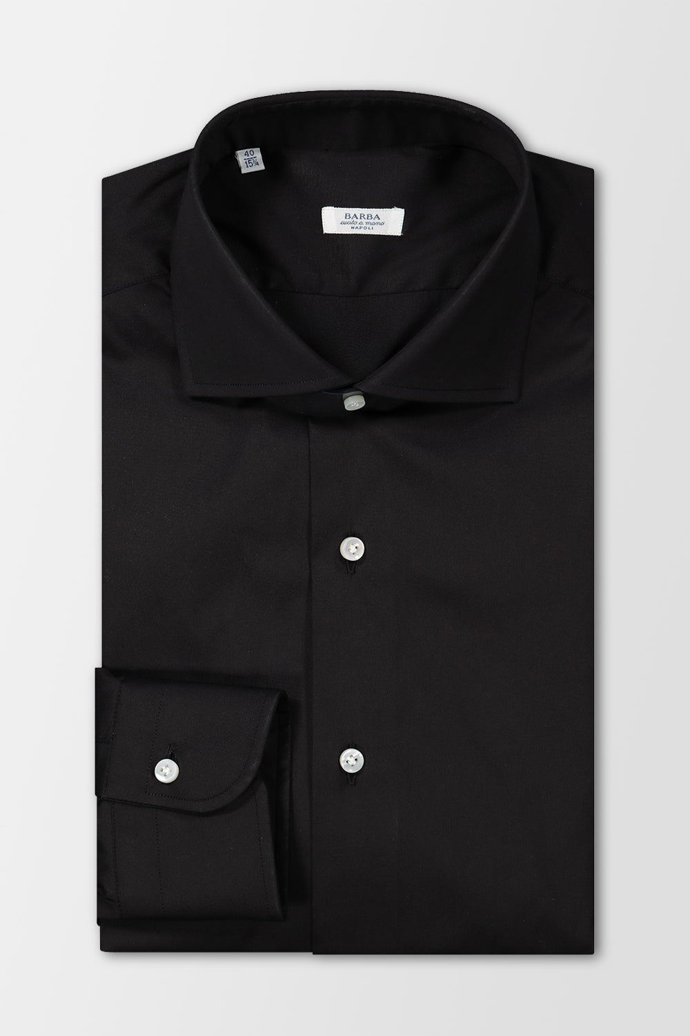 Barba Napoli Black Classic Shirt