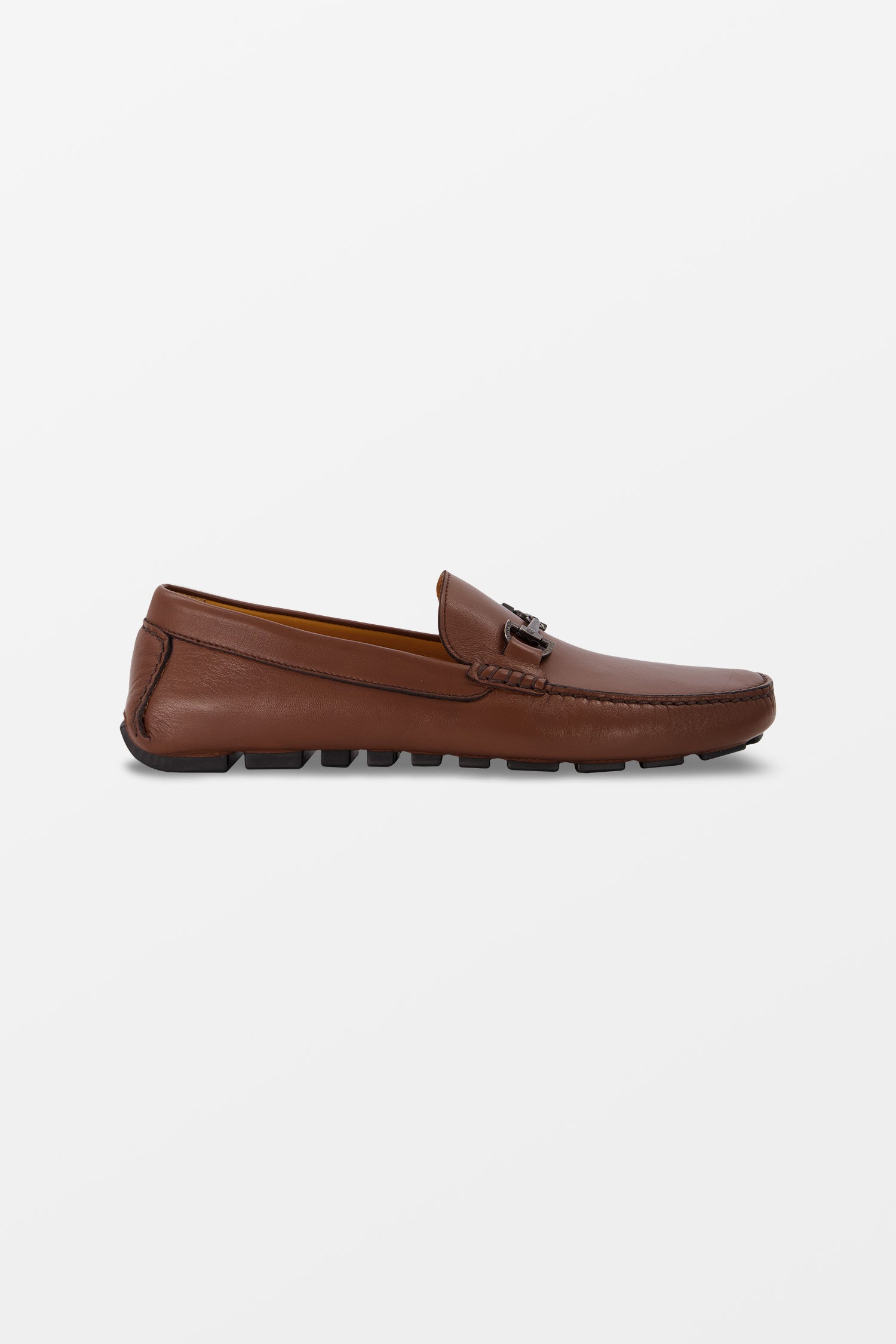 Fiorangelo Leather Brown Moccasins