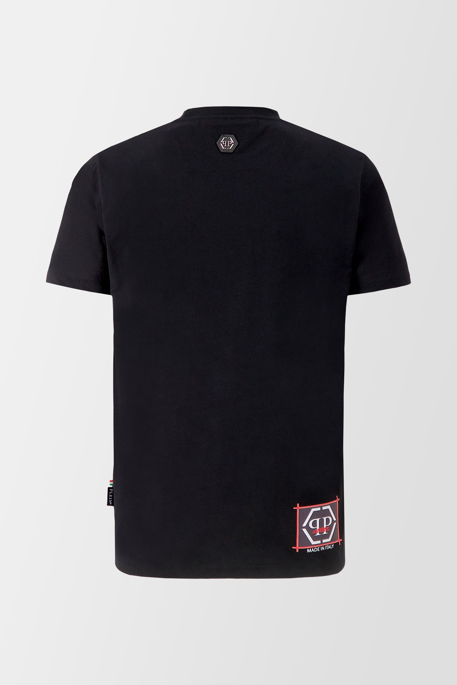 Philipp Plein Black Round Neck Limited SS PP Lips T-Shirt