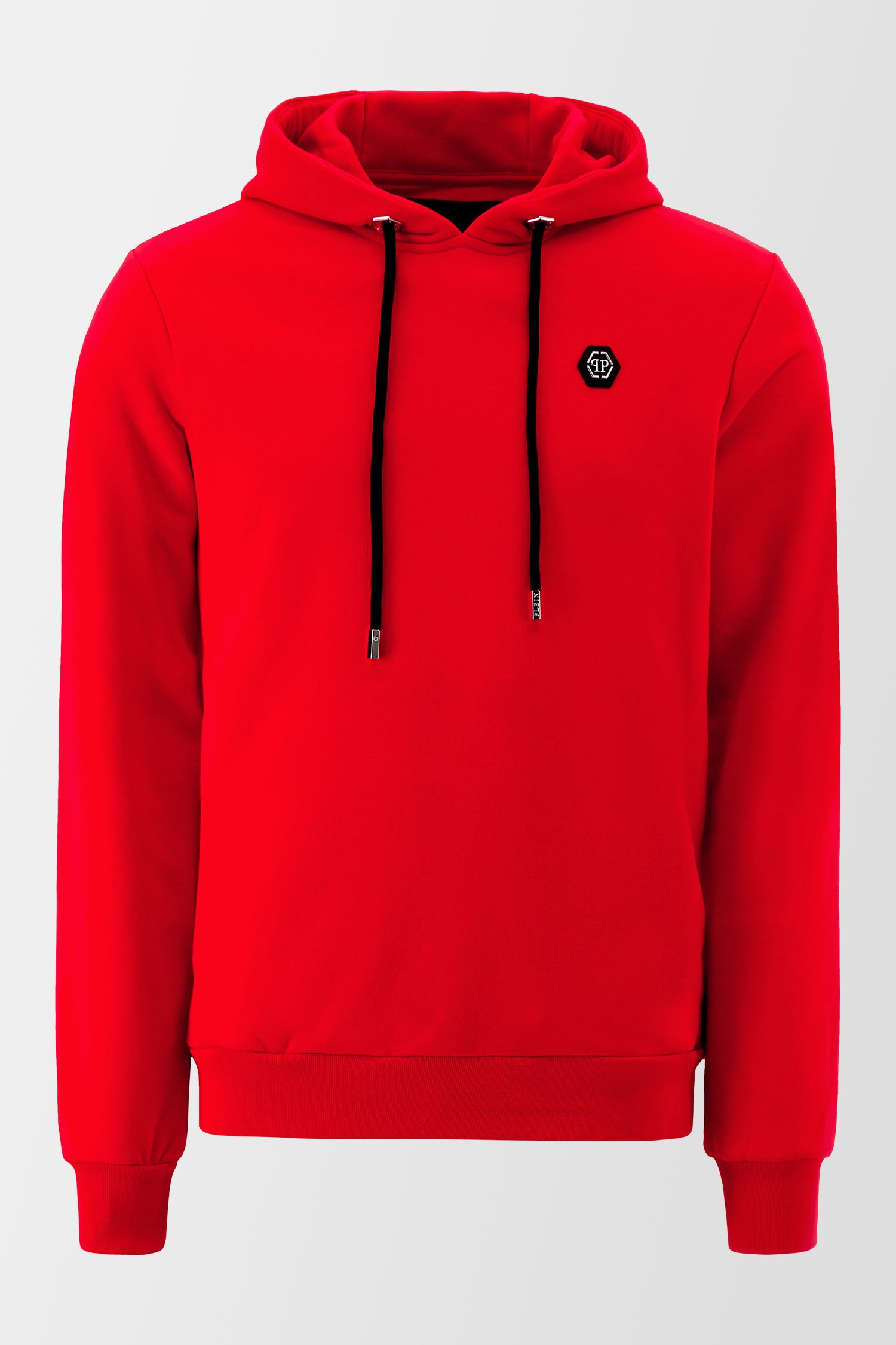 Philipp Plein Institutional Red Hoodie Sweatshirt