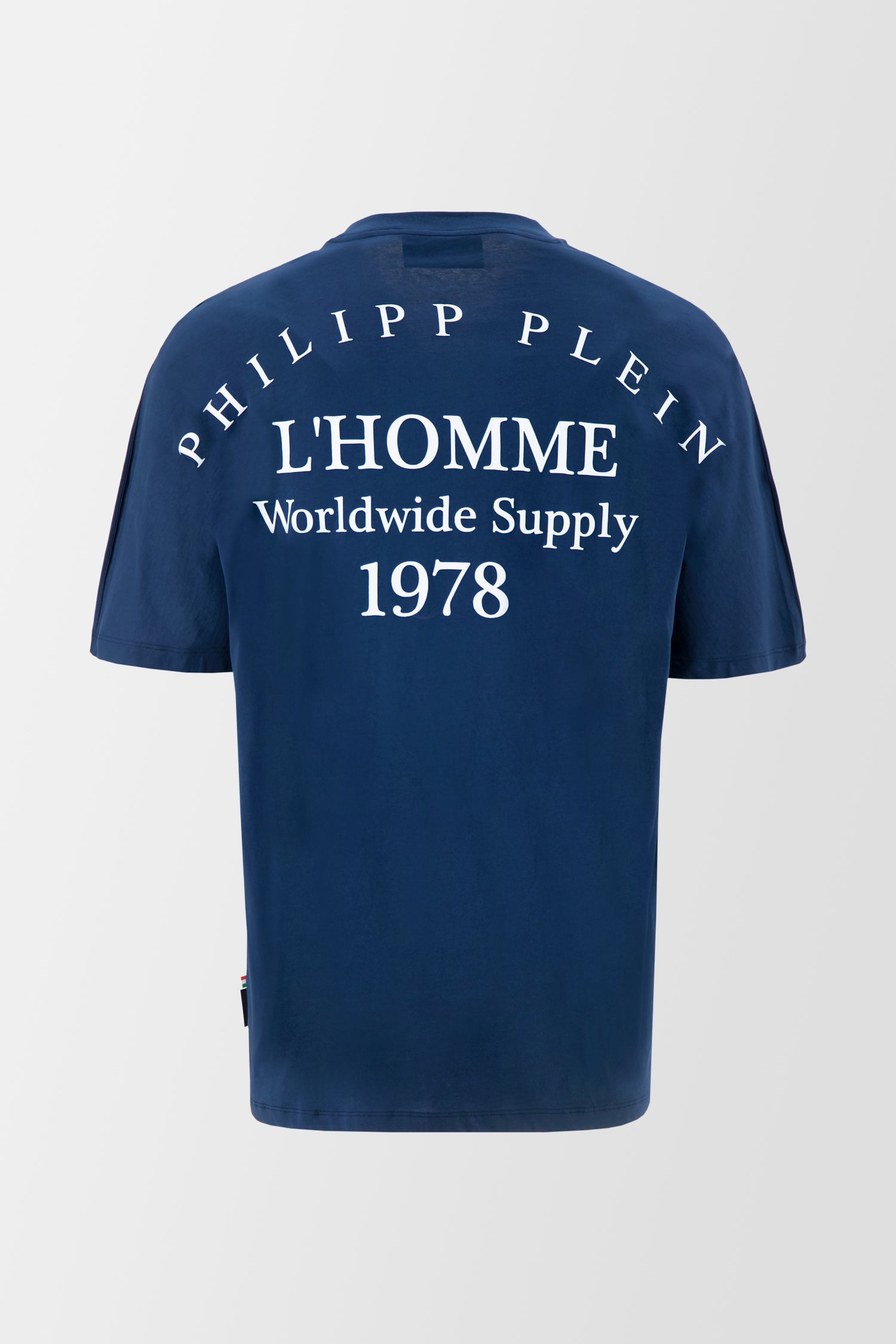 Philipp Plein Navy Round Neck SS PP 1978 T-Shirt