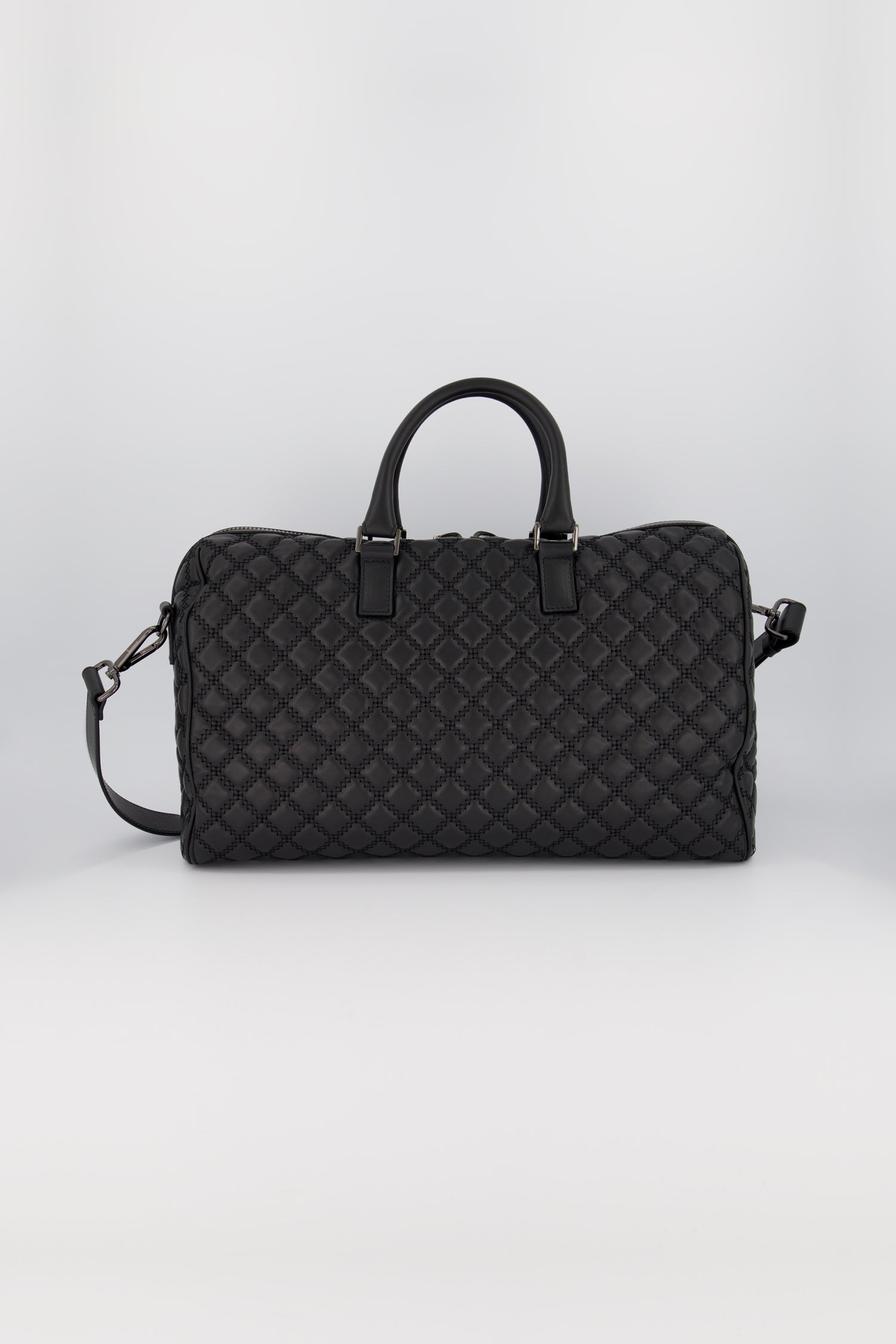 Billionaire Black/Nickel Medium Travel Bag