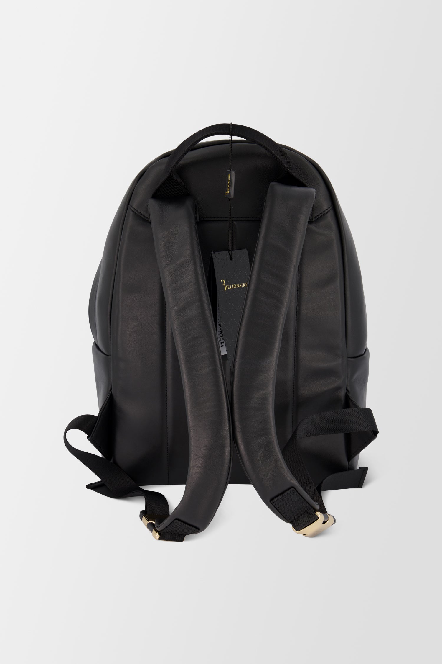 Billionaire Black/Gold Medium Lion Backpack