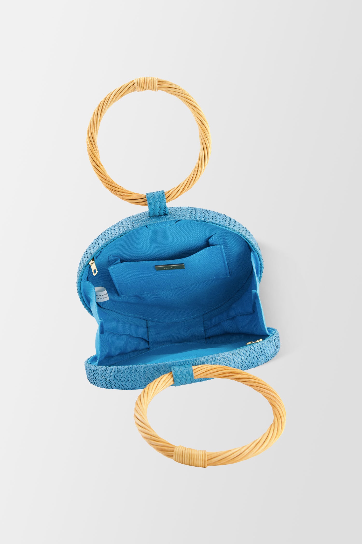 Serpui Turquoise Serena Bun Handbag