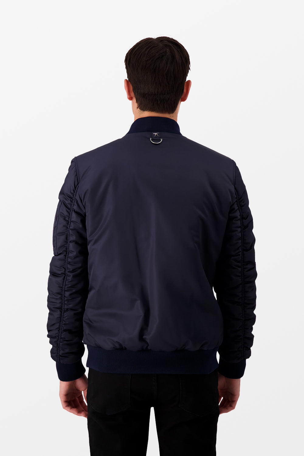 Philipp Plein Blue Bomber Jacket