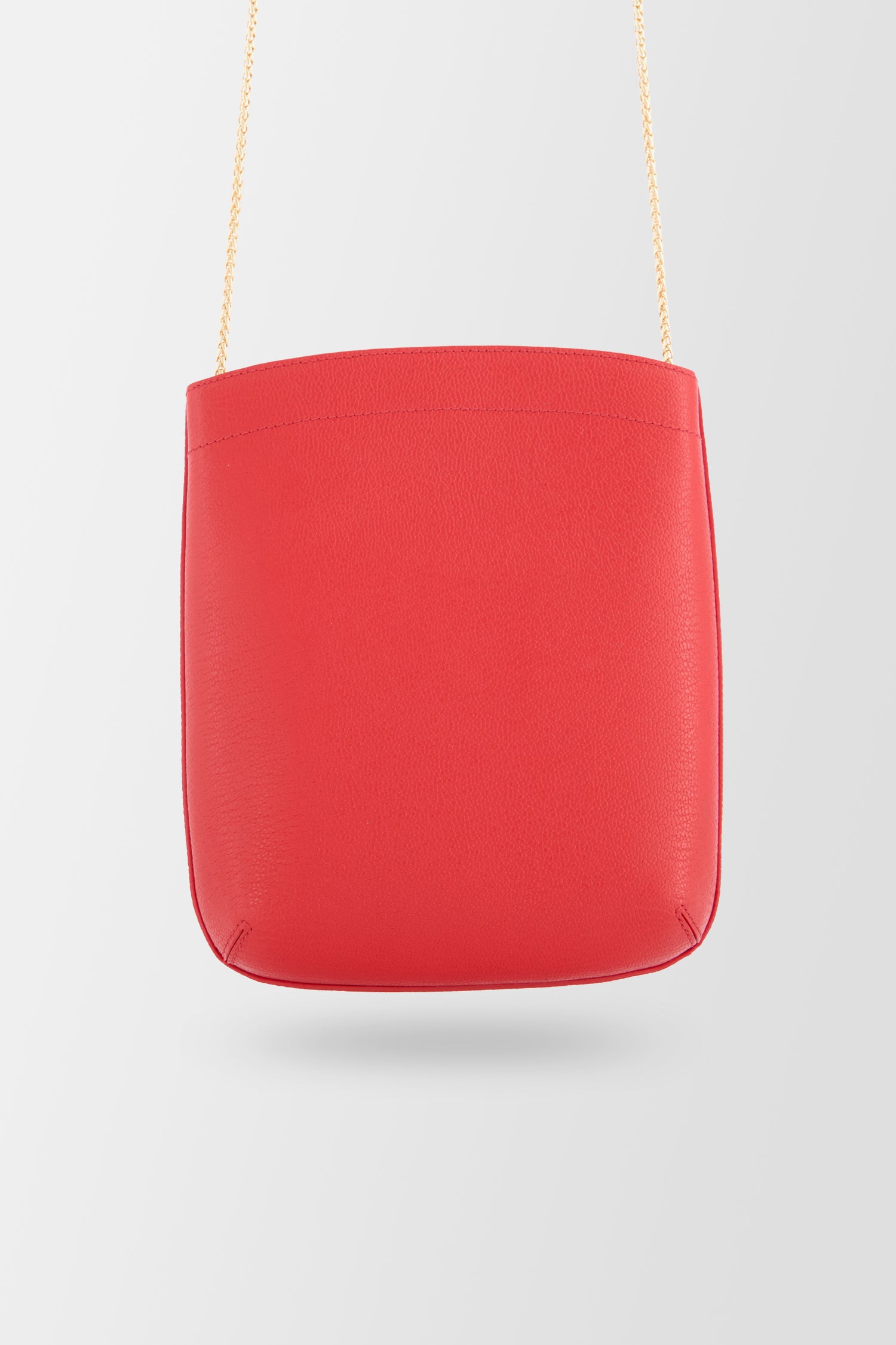 The Volon Orange Red E.Z. Carry Leather Bag