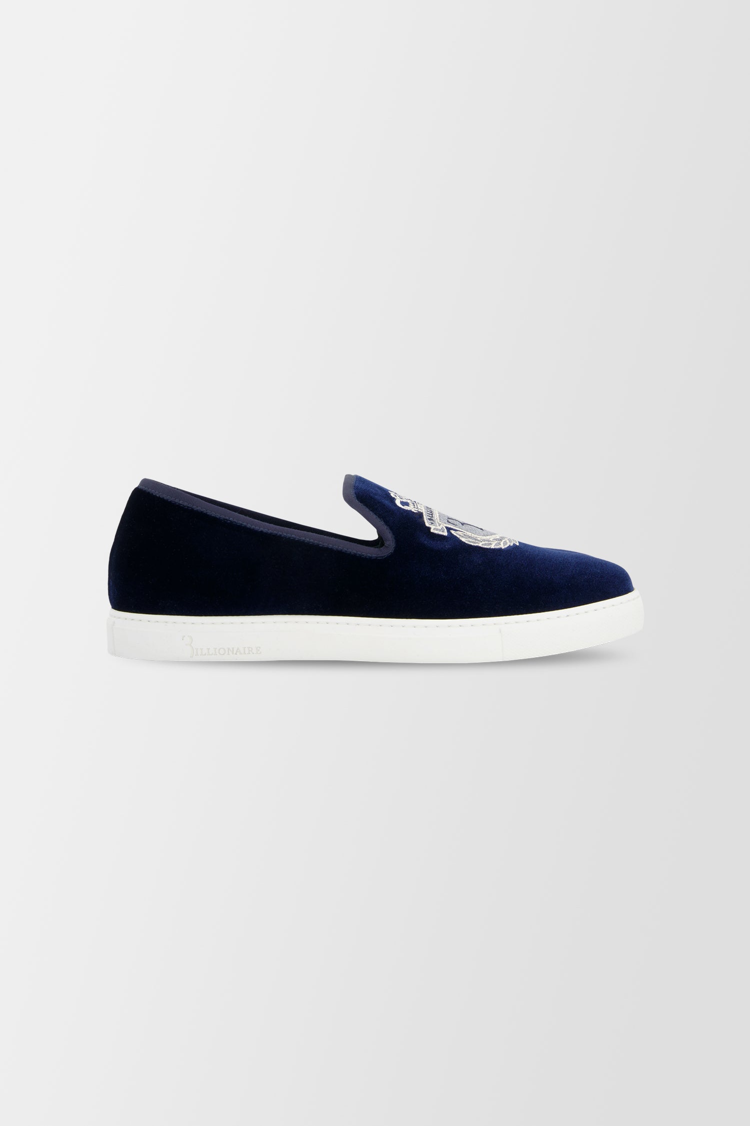Billionaire Dark Blue Loafers