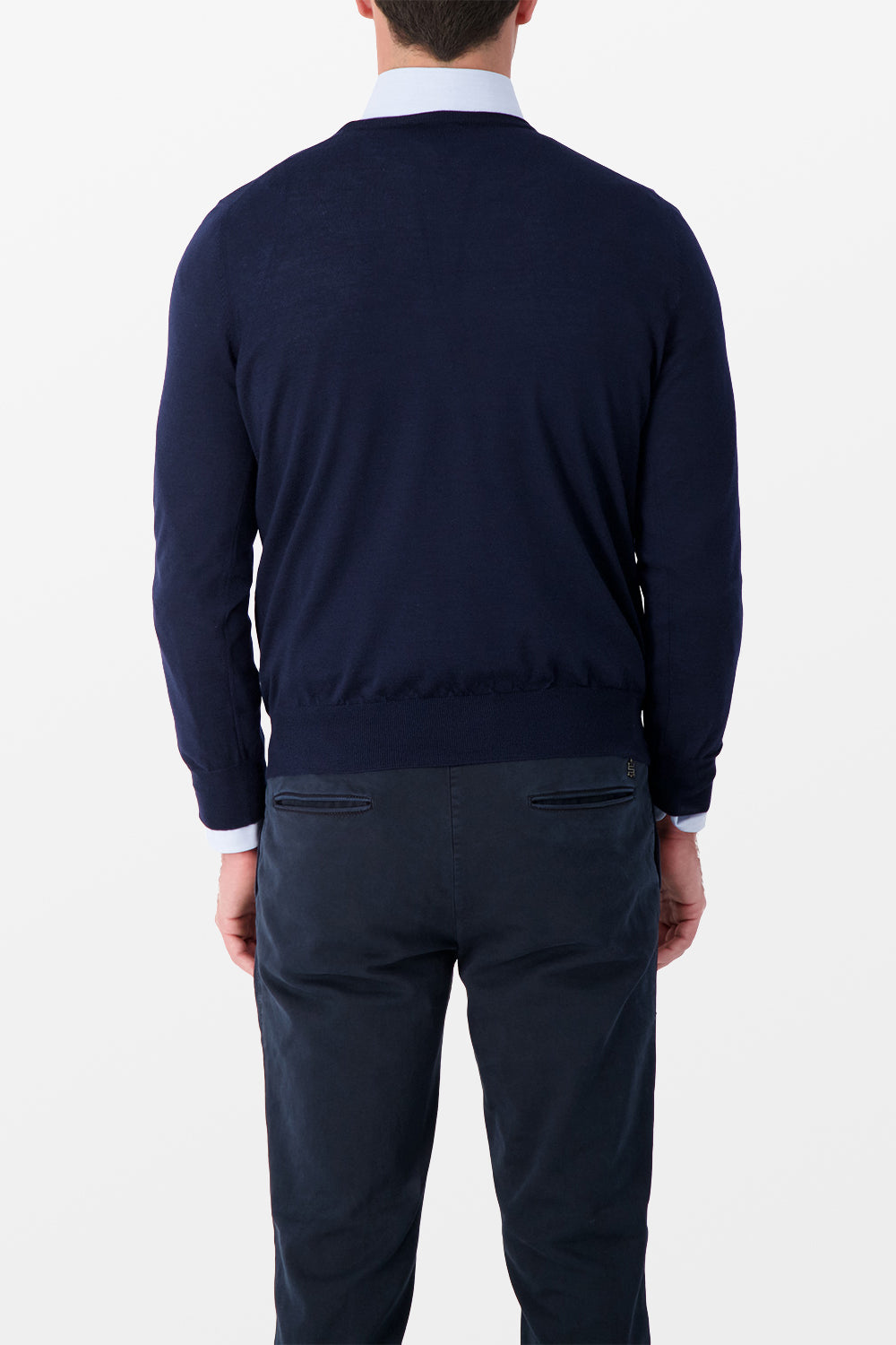 Barba Napoli Blue Cashmere Sweater