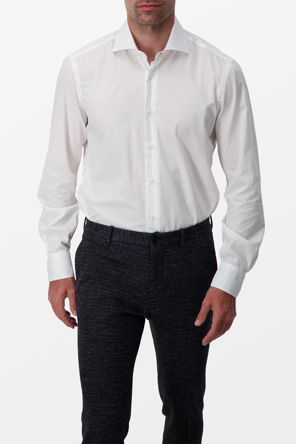 Barba Napoli White Classic Shirt