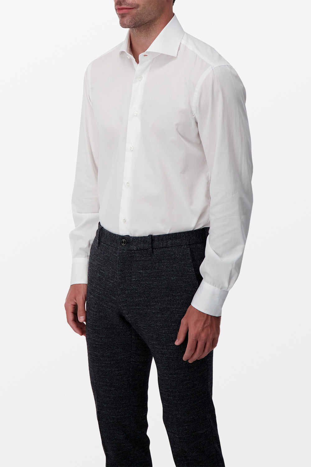 Barba Napoli White Classic Shirt