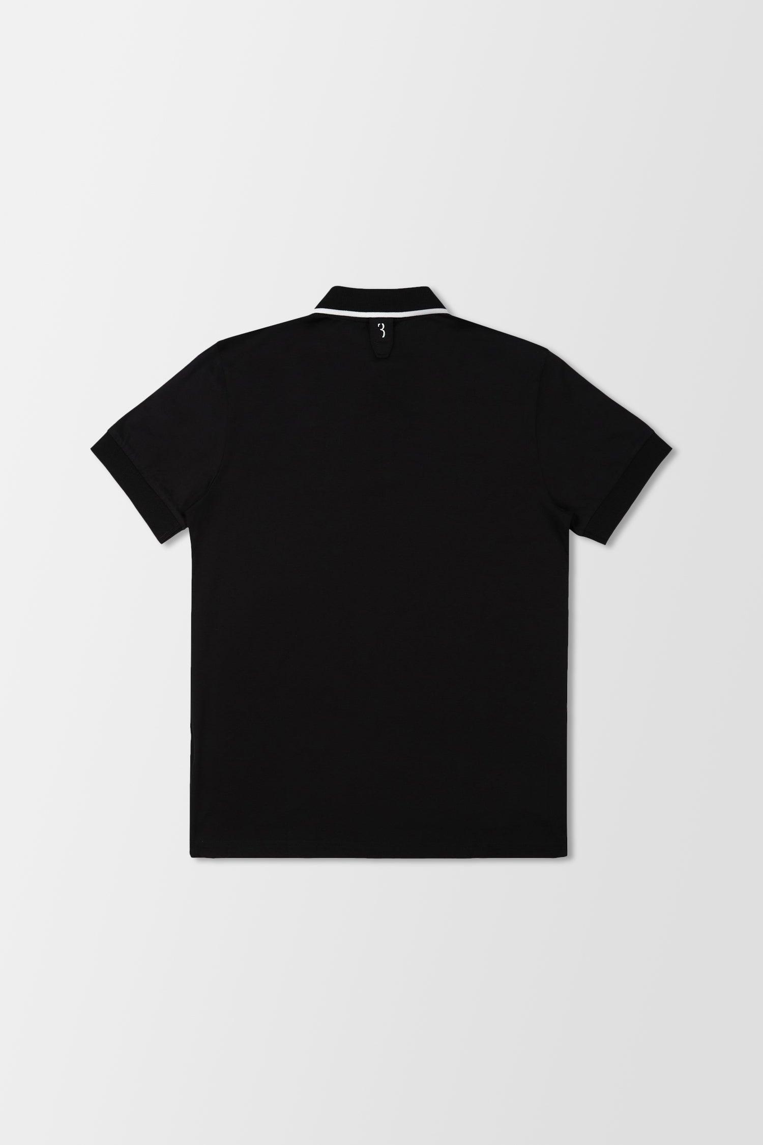 Billionaire Black SS Crest Polo