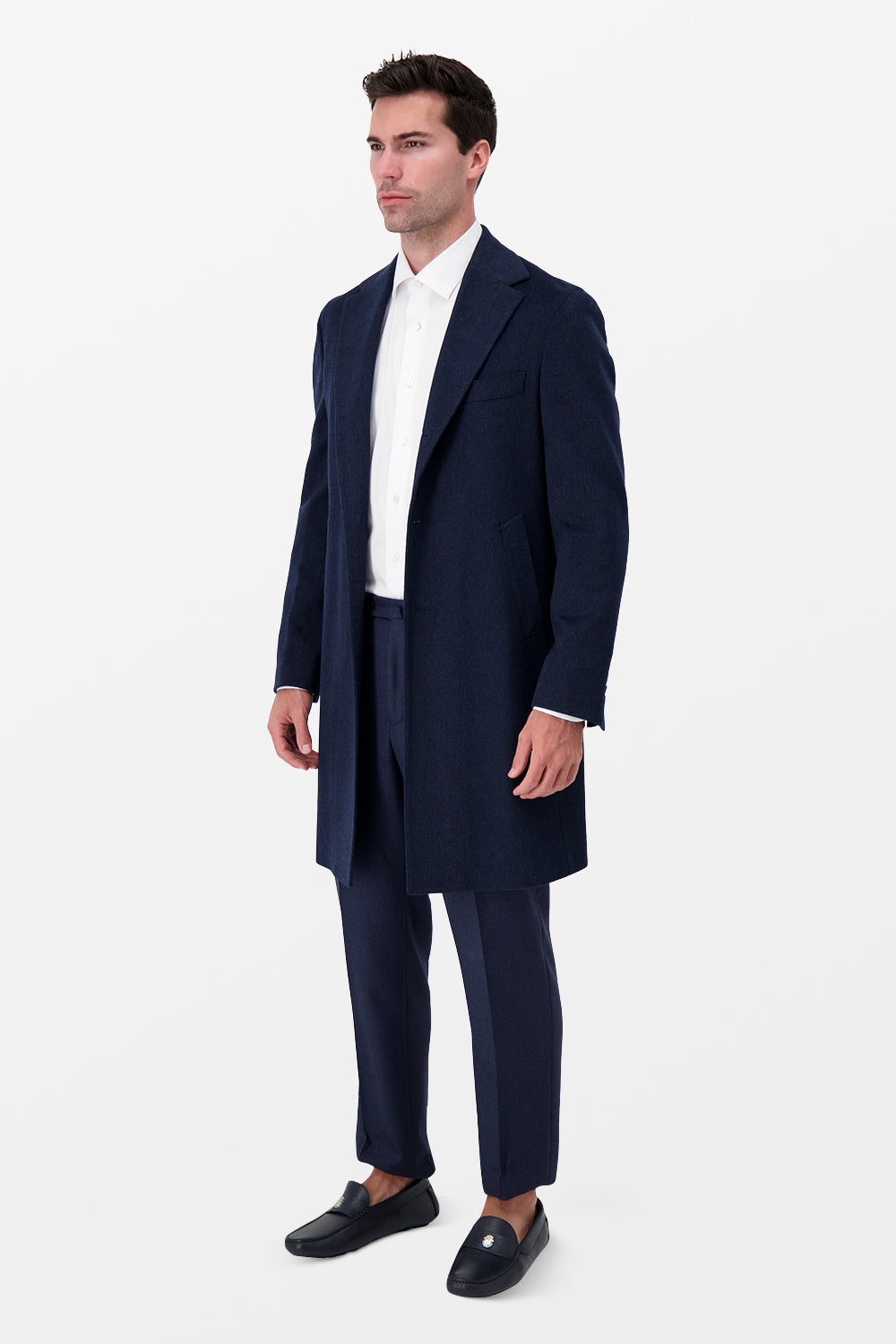 Barba Napoli Navy Brio Coat