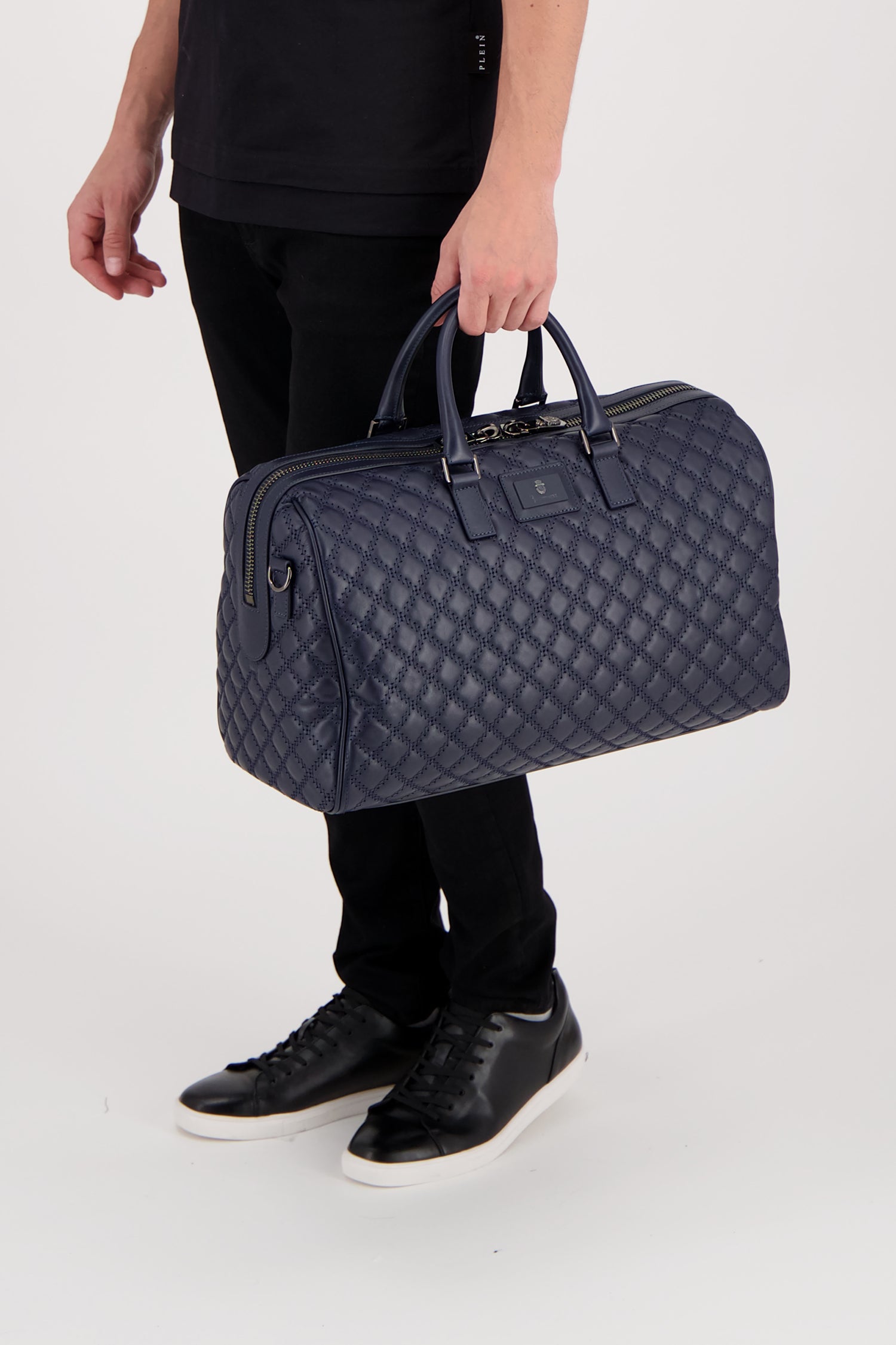 Billionaire Dark Blue Medium Travel Bag