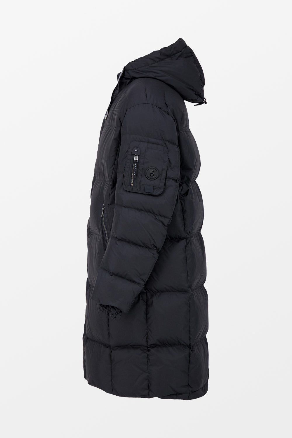 Bogner Black Long Down Jacket