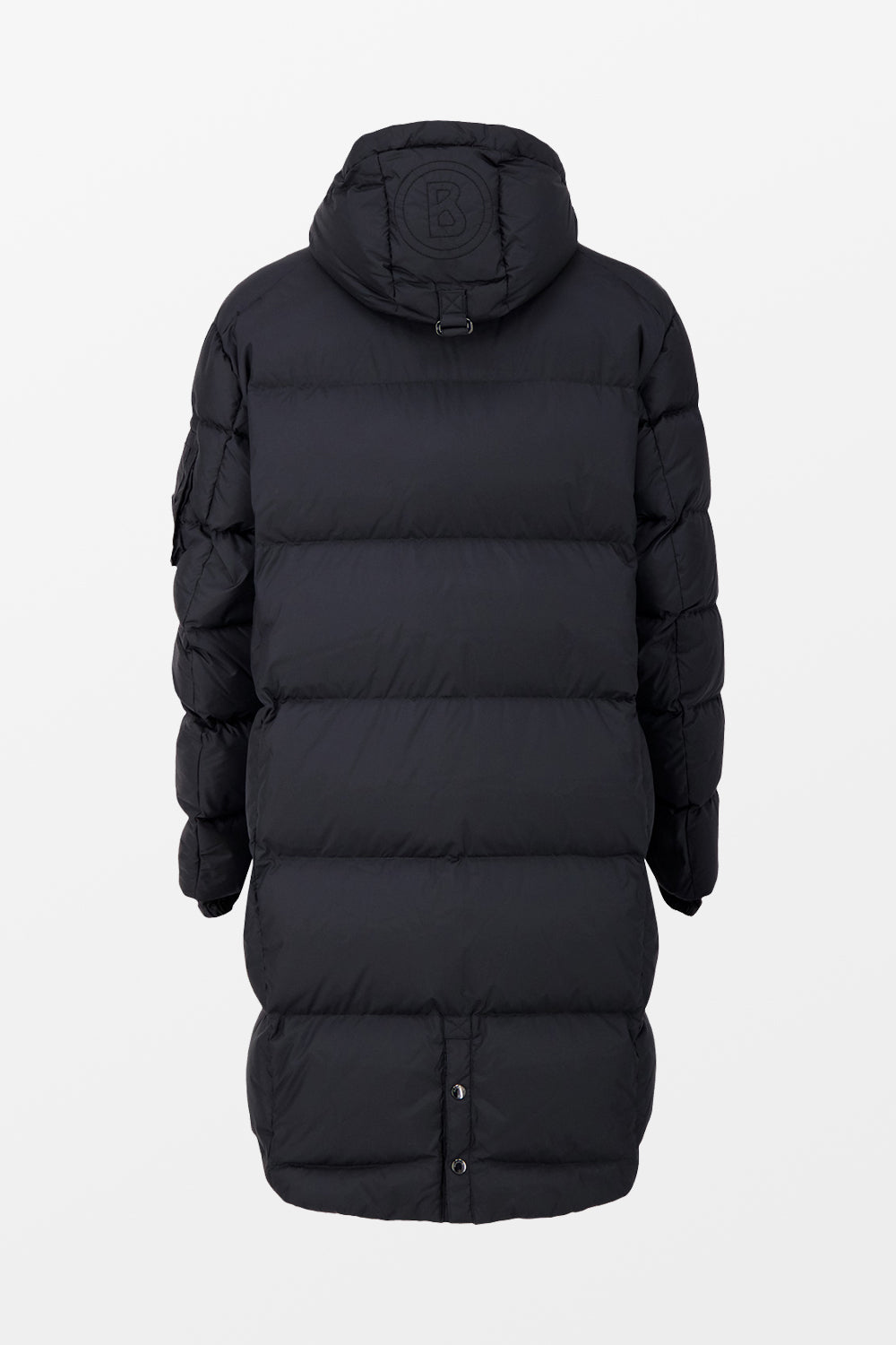 Bogner Black Long Down Jacket