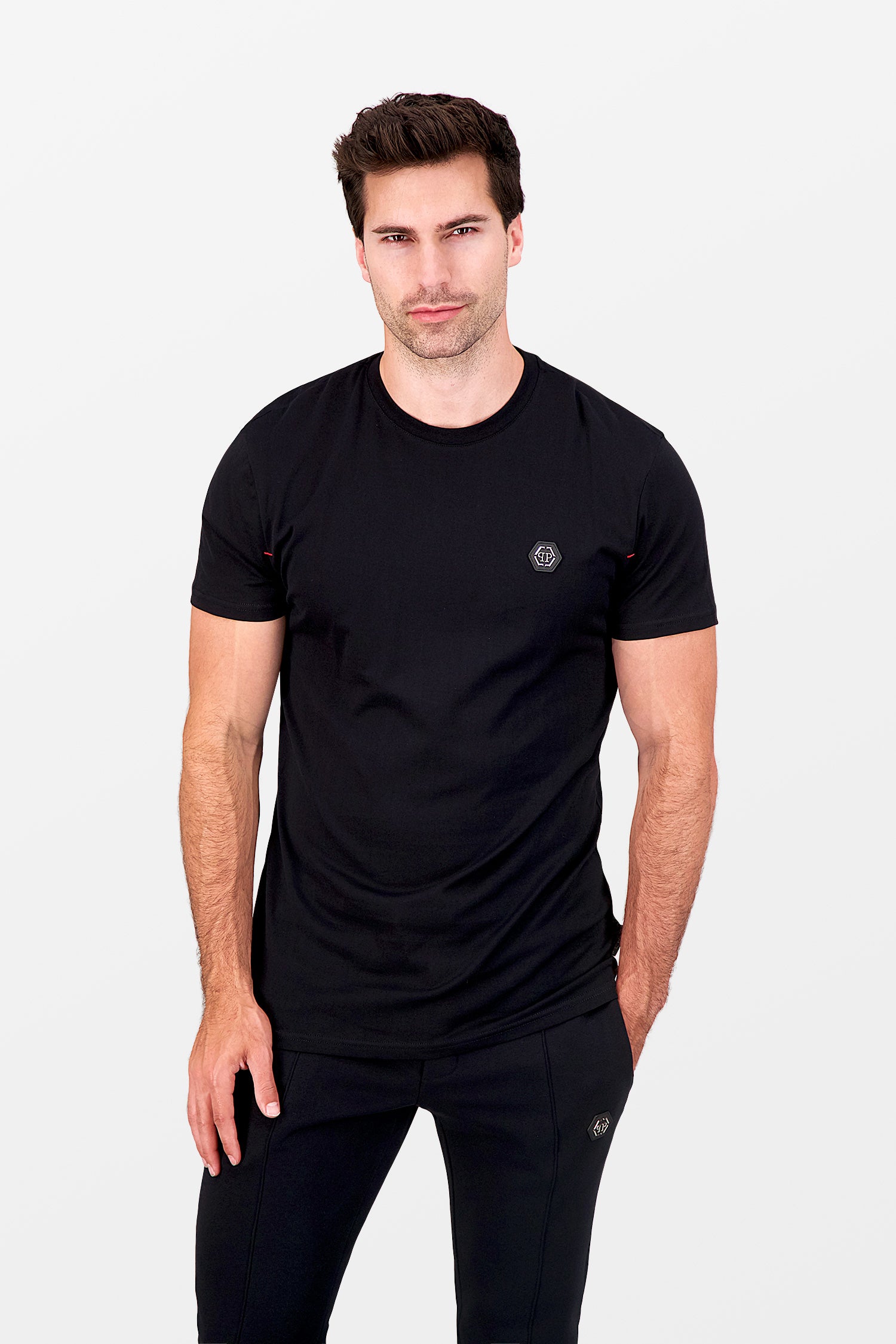 Philipp Plein Black Institutional T-Shirt