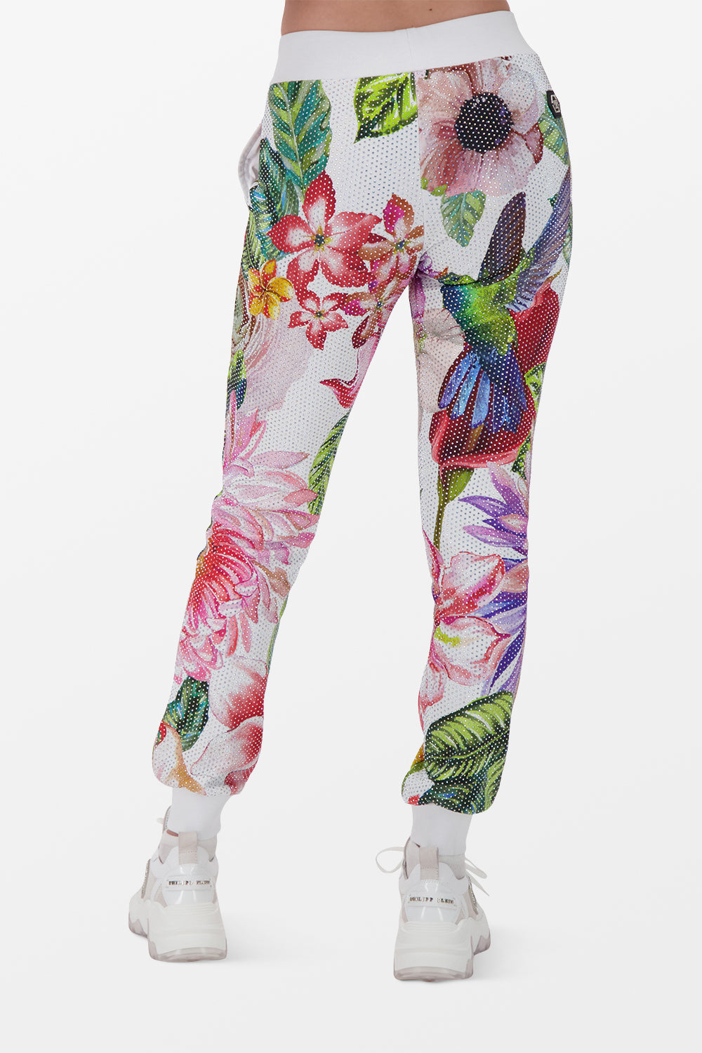 Floral on sale jogging pants