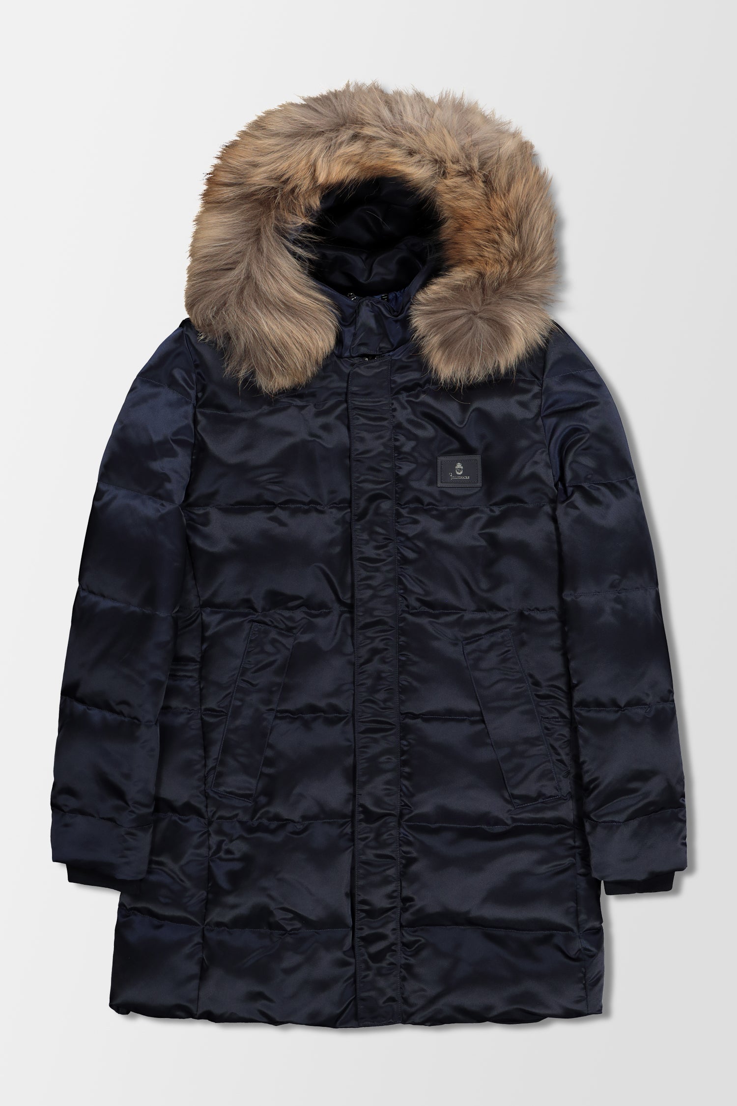 Billionaire Dark Blue Long Down Jacket