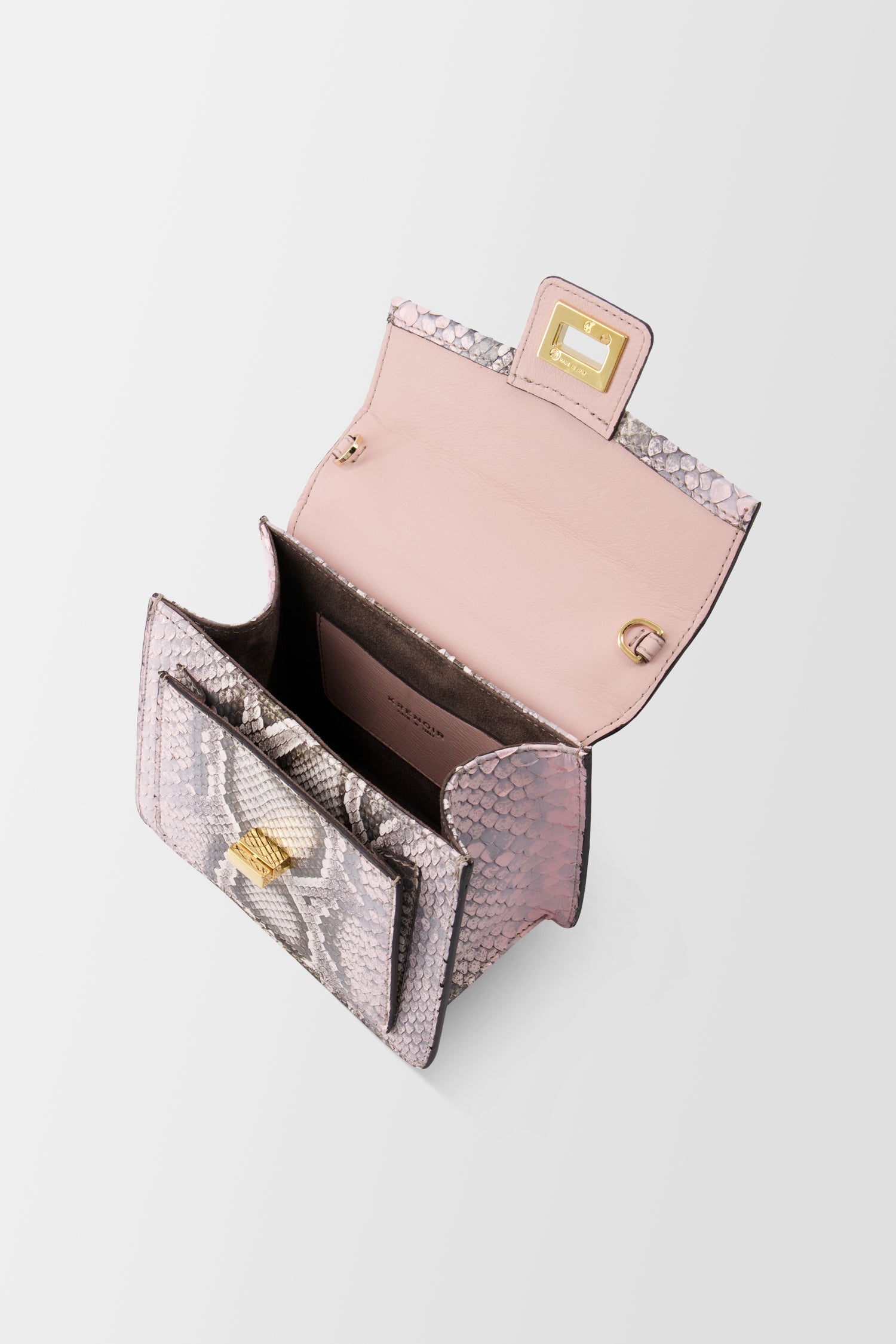 Krenoir Pink Ailsa Flamingo Mini Handbag