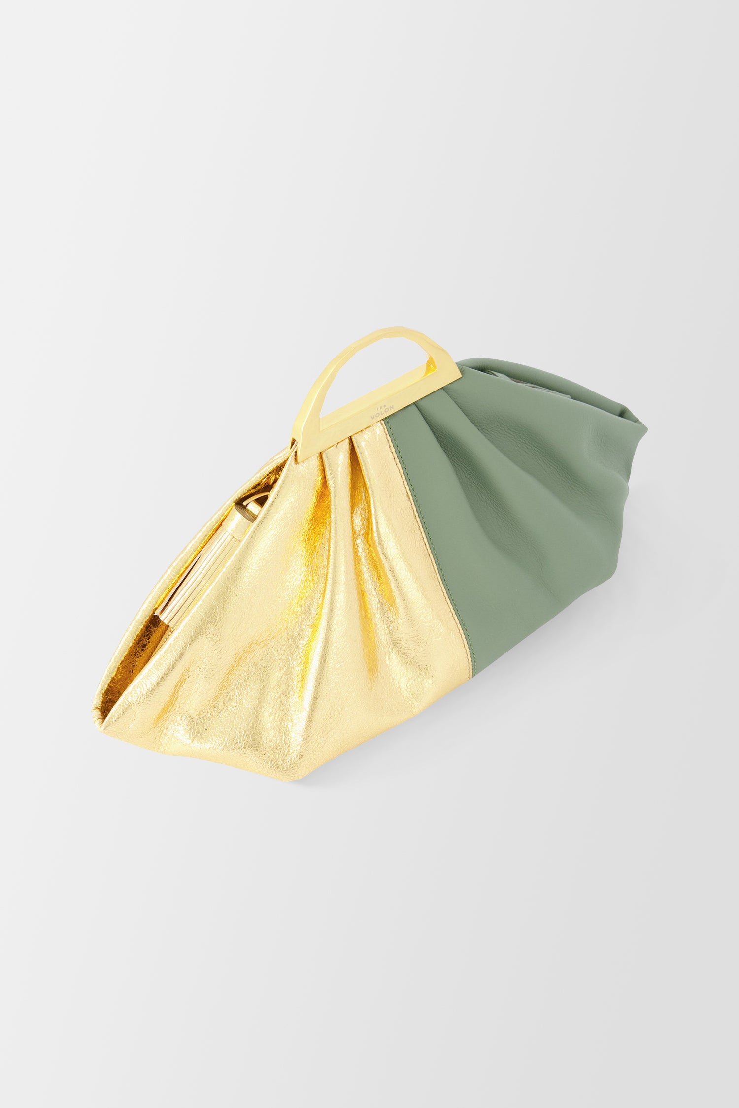 The Volon Gold/Military Gabi Mini Handbag