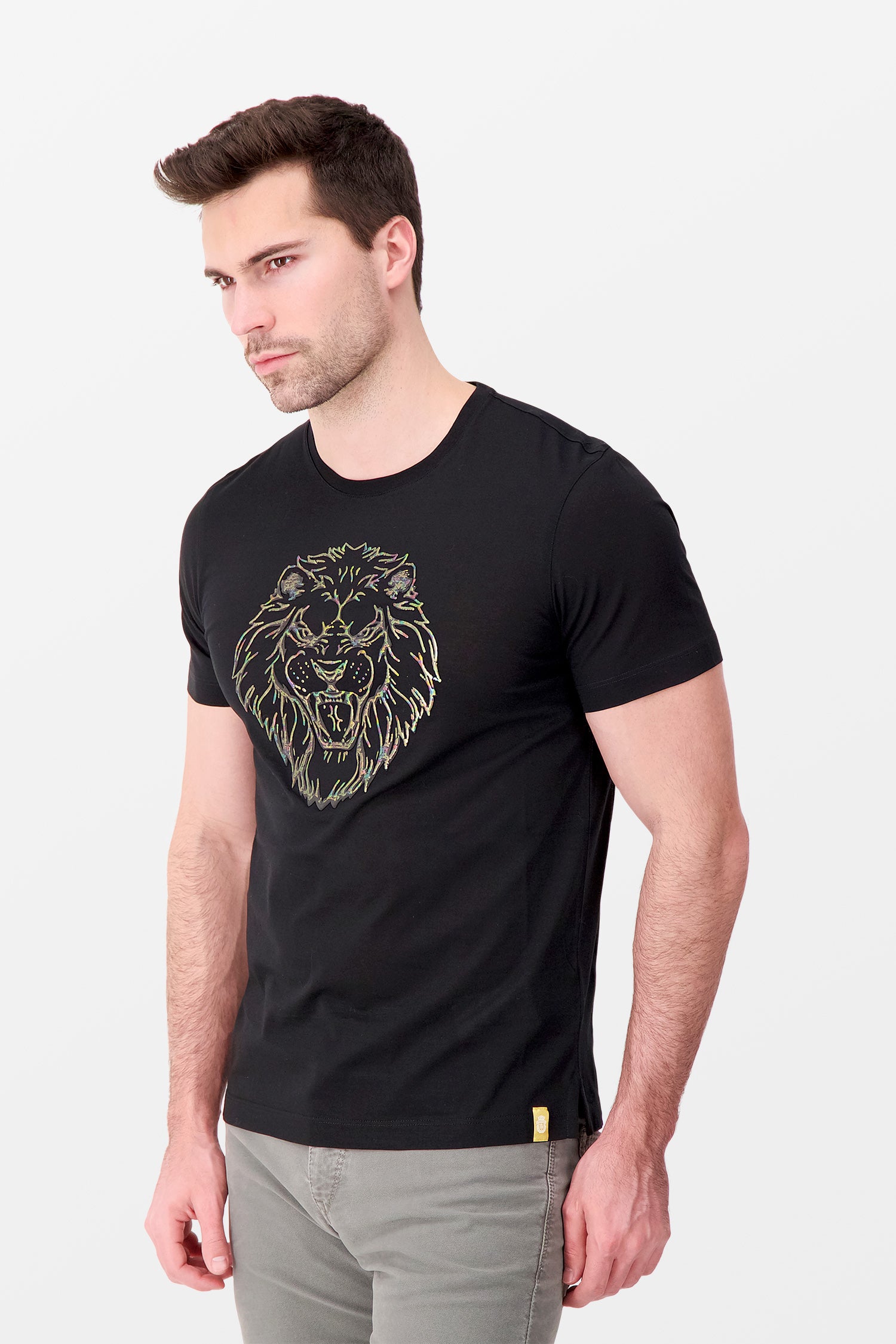 Billionaire Black SS Lion T-Shirt
