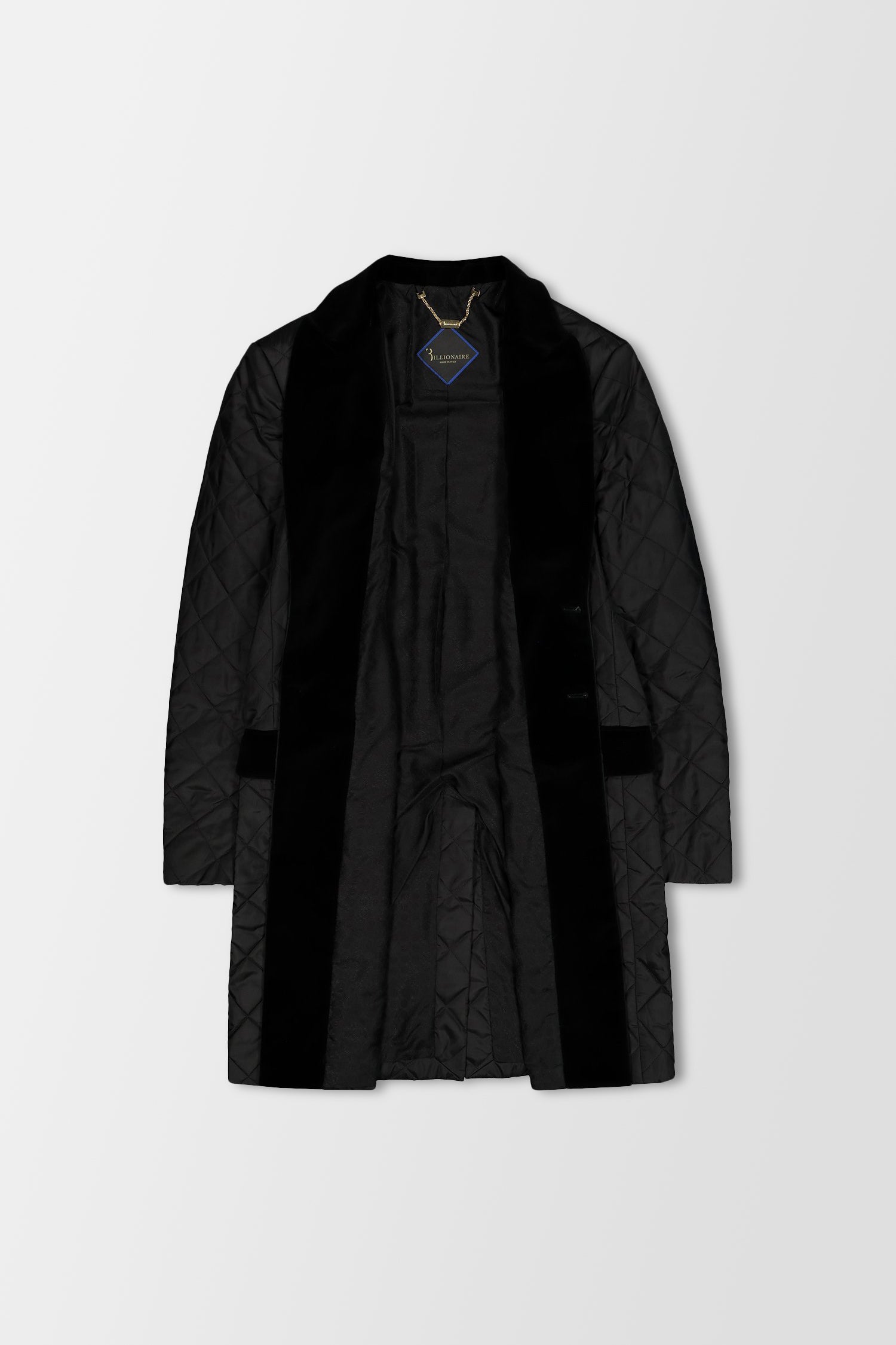 Billionaire Long Black Coat