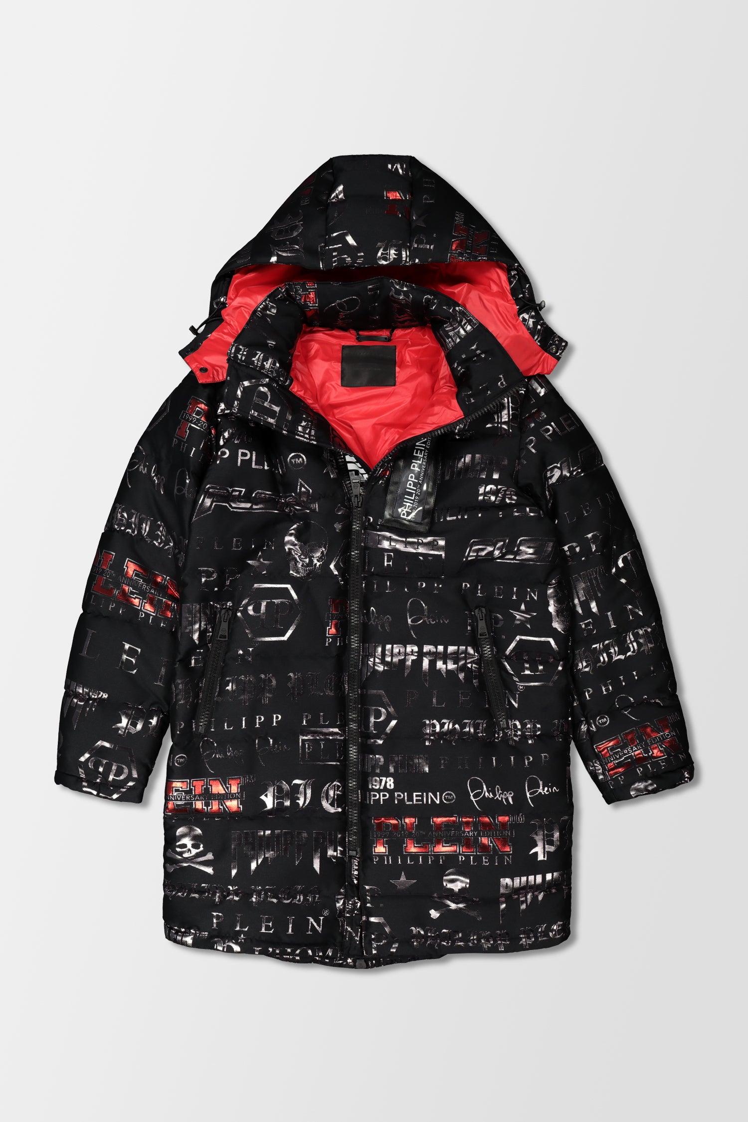 Philipp Plein Black Down Jacket