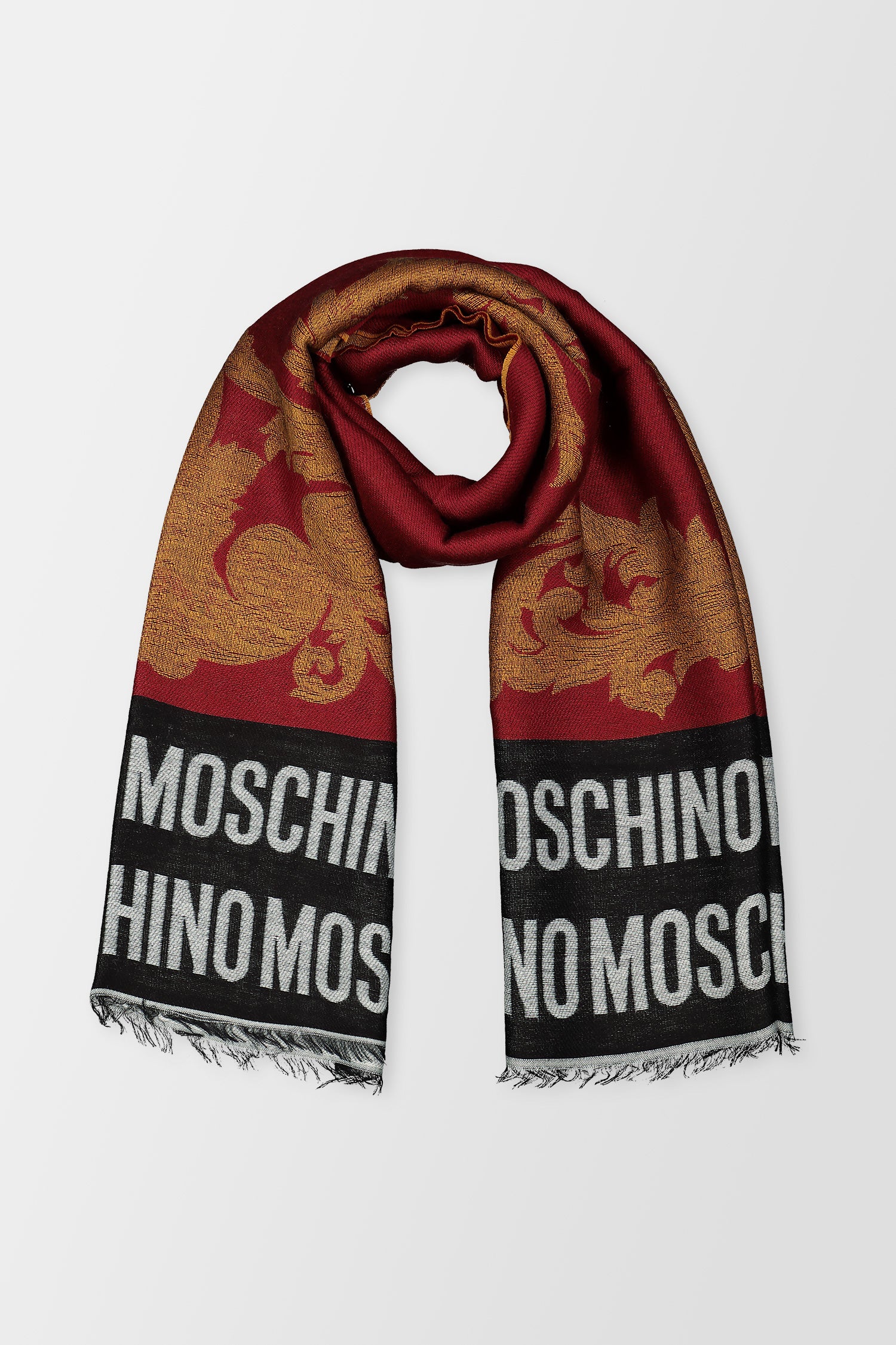 Moschino Red Scarf