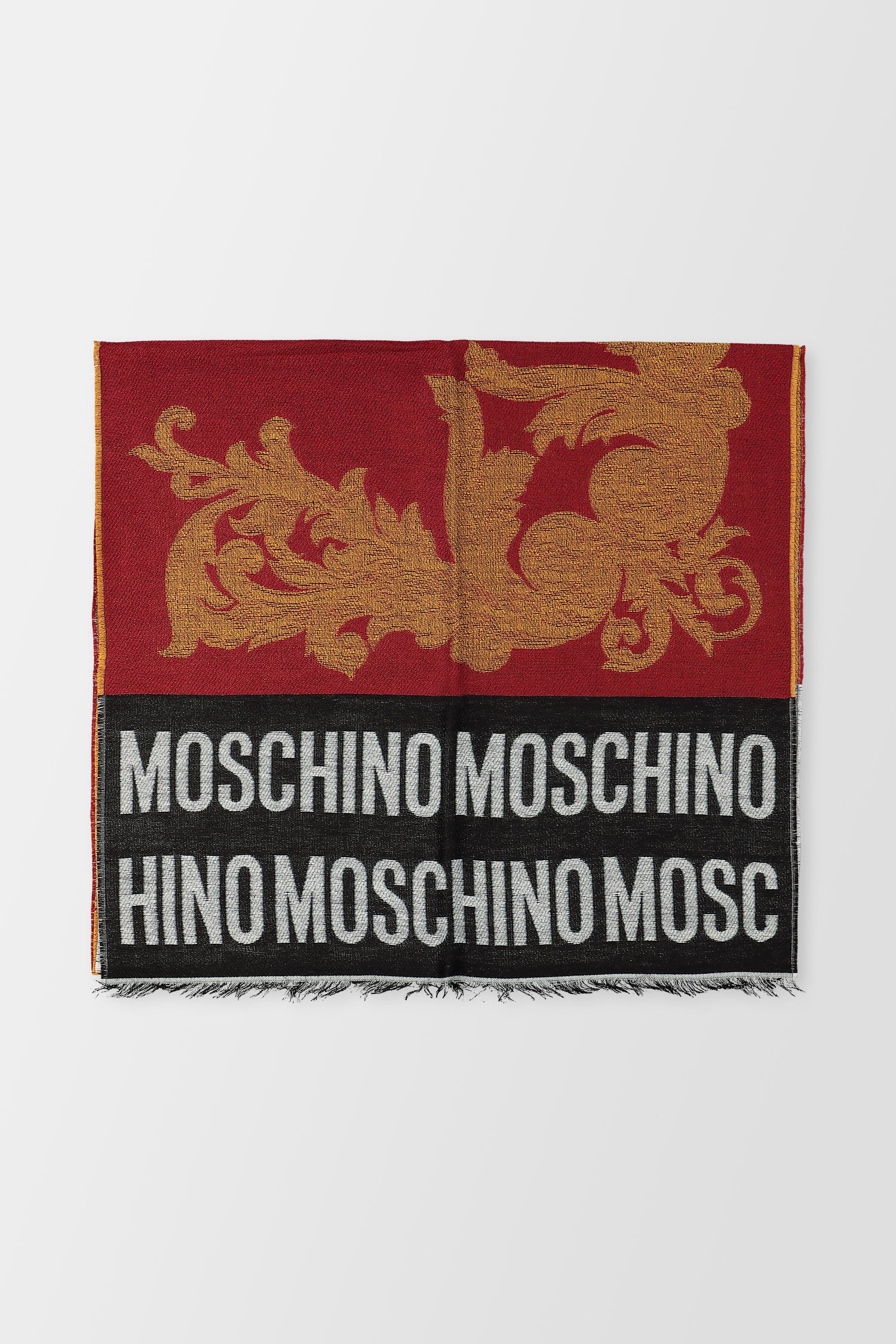Moschino Red Scarf