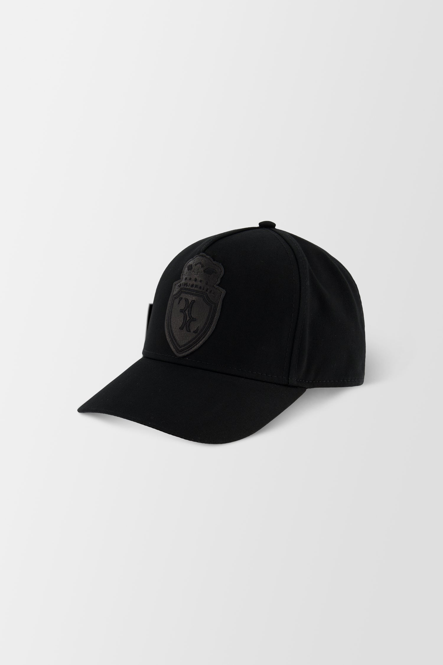 Billionaire Black/Nickel Soft Visor Crest Cap
