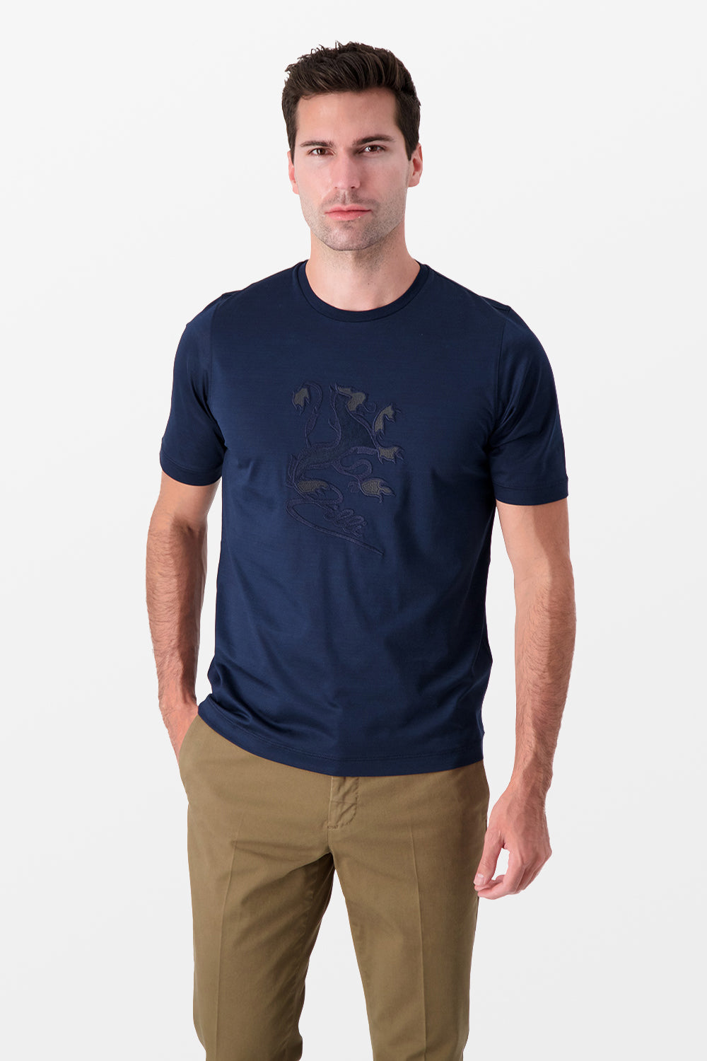 Zilli Navy Lion T-Shirt