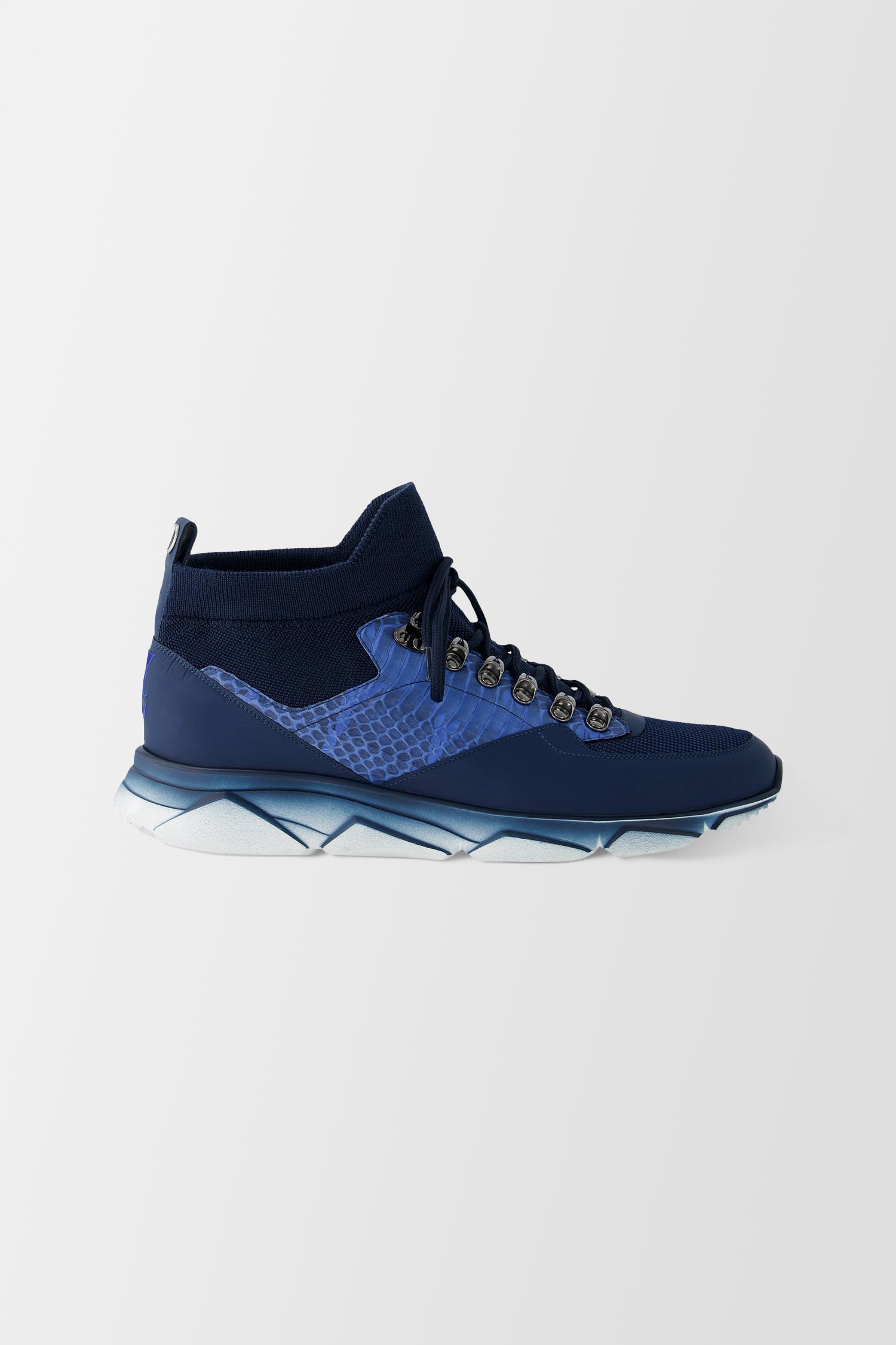 Zilli Blue Rubber Sneakers