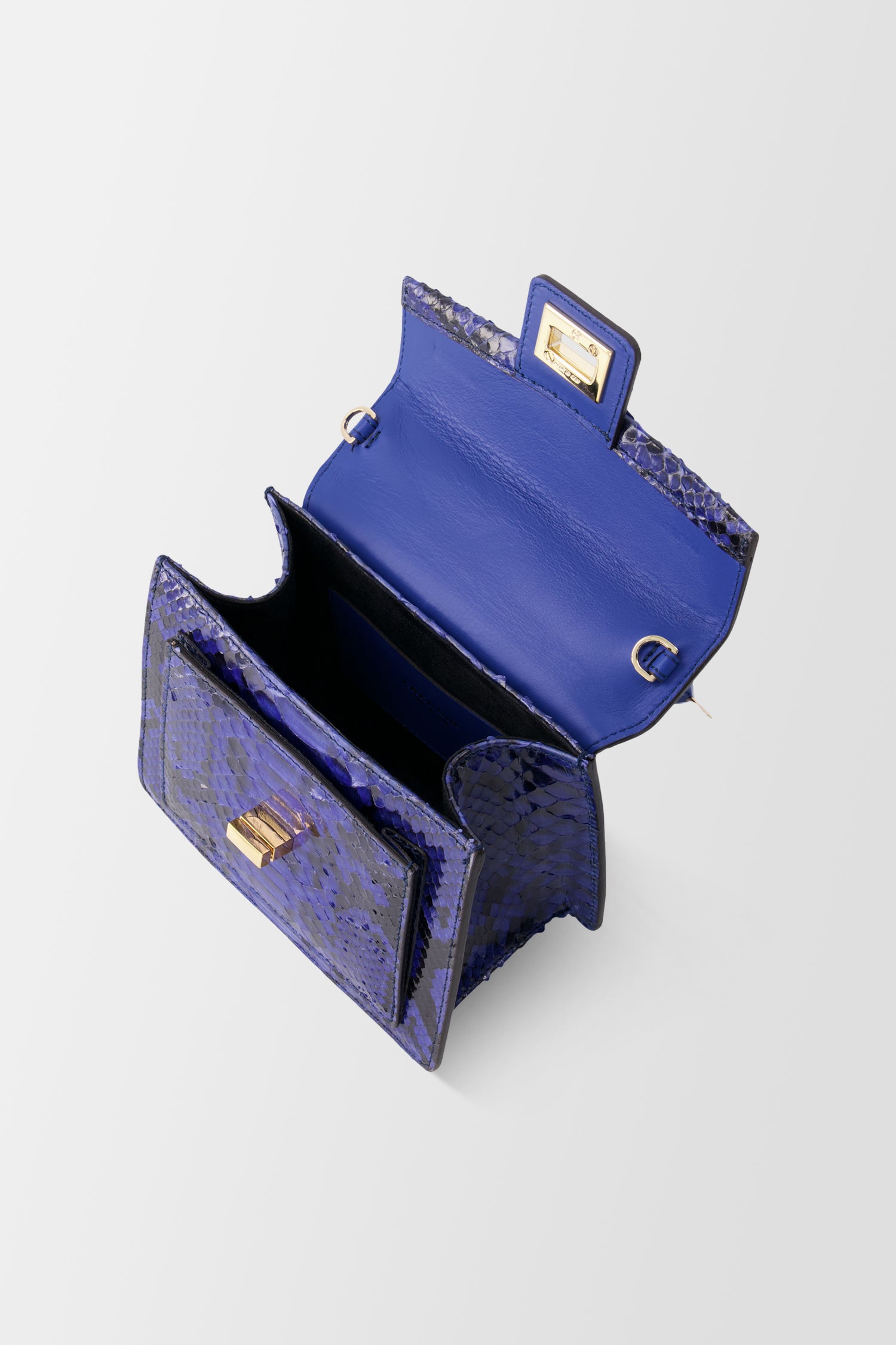 Krenoir Blue Cobalt Fish Mini Kandie Handbag