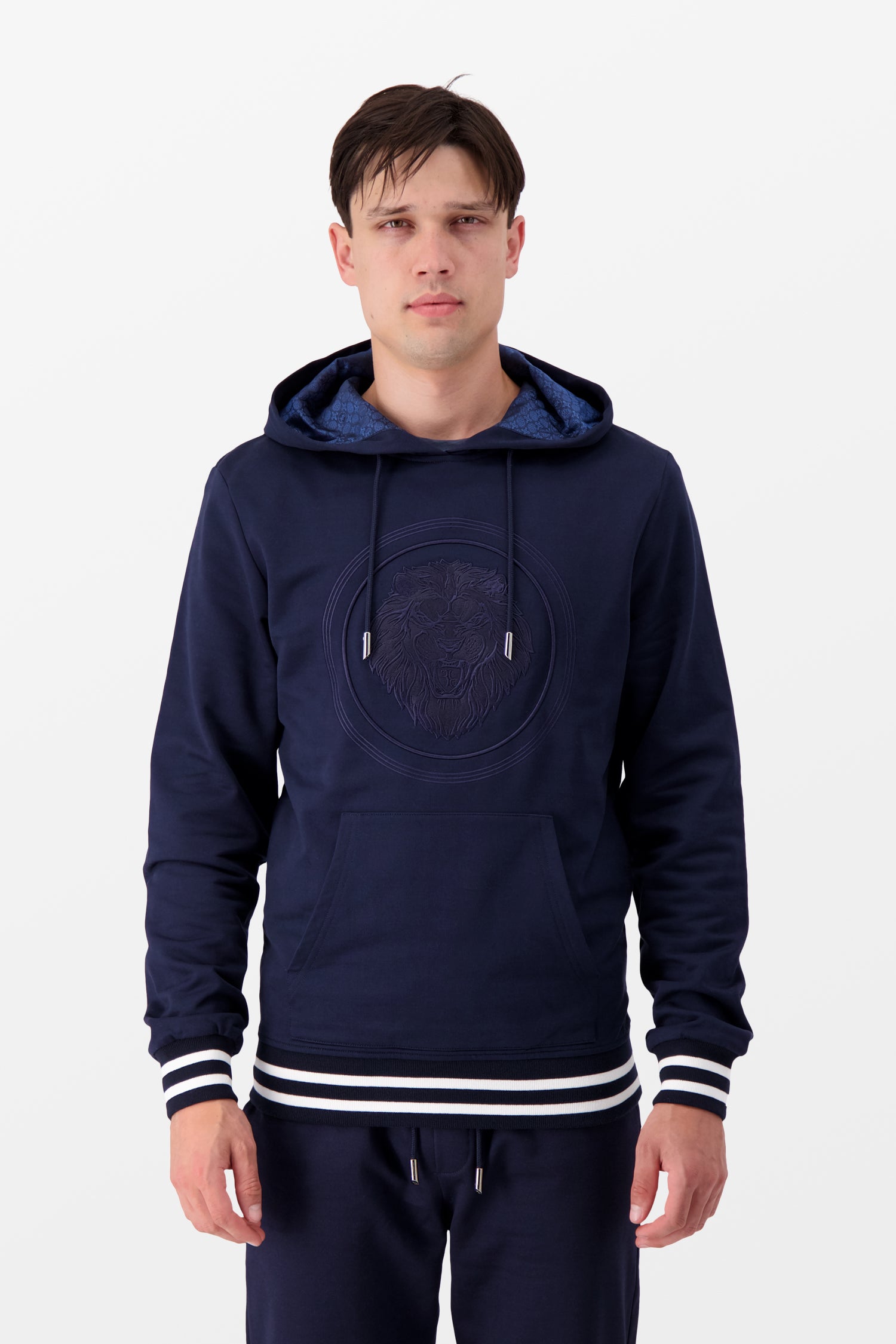 Billionaire Dark Blue Luxury Hoodie