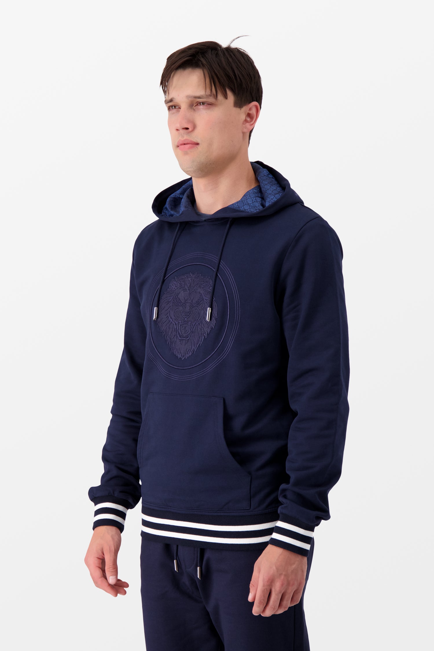 Billionaire Dark Blue Luxury Hoodie