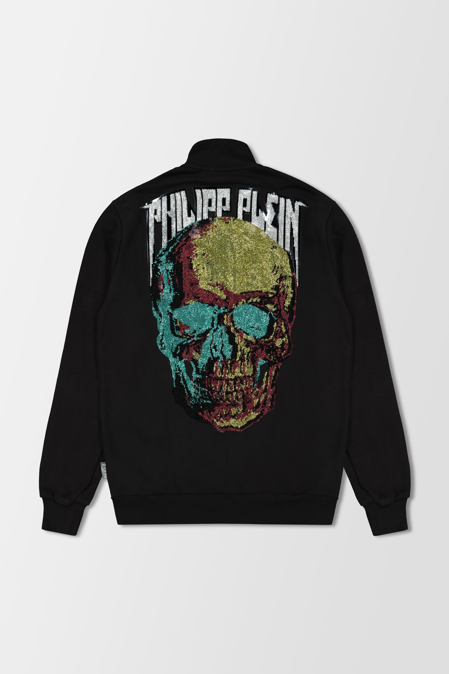Philipp Plein Black Jogging Jacket Skull And Plein
