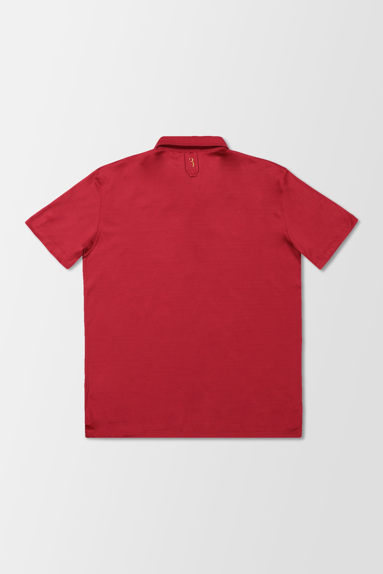 Billionaire Bordeaux SS Crest Polo