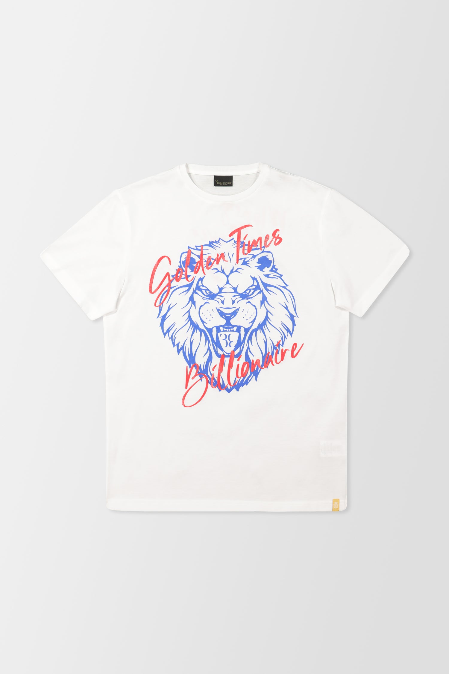 Billionaire White SS Lion Logo T-Shirt