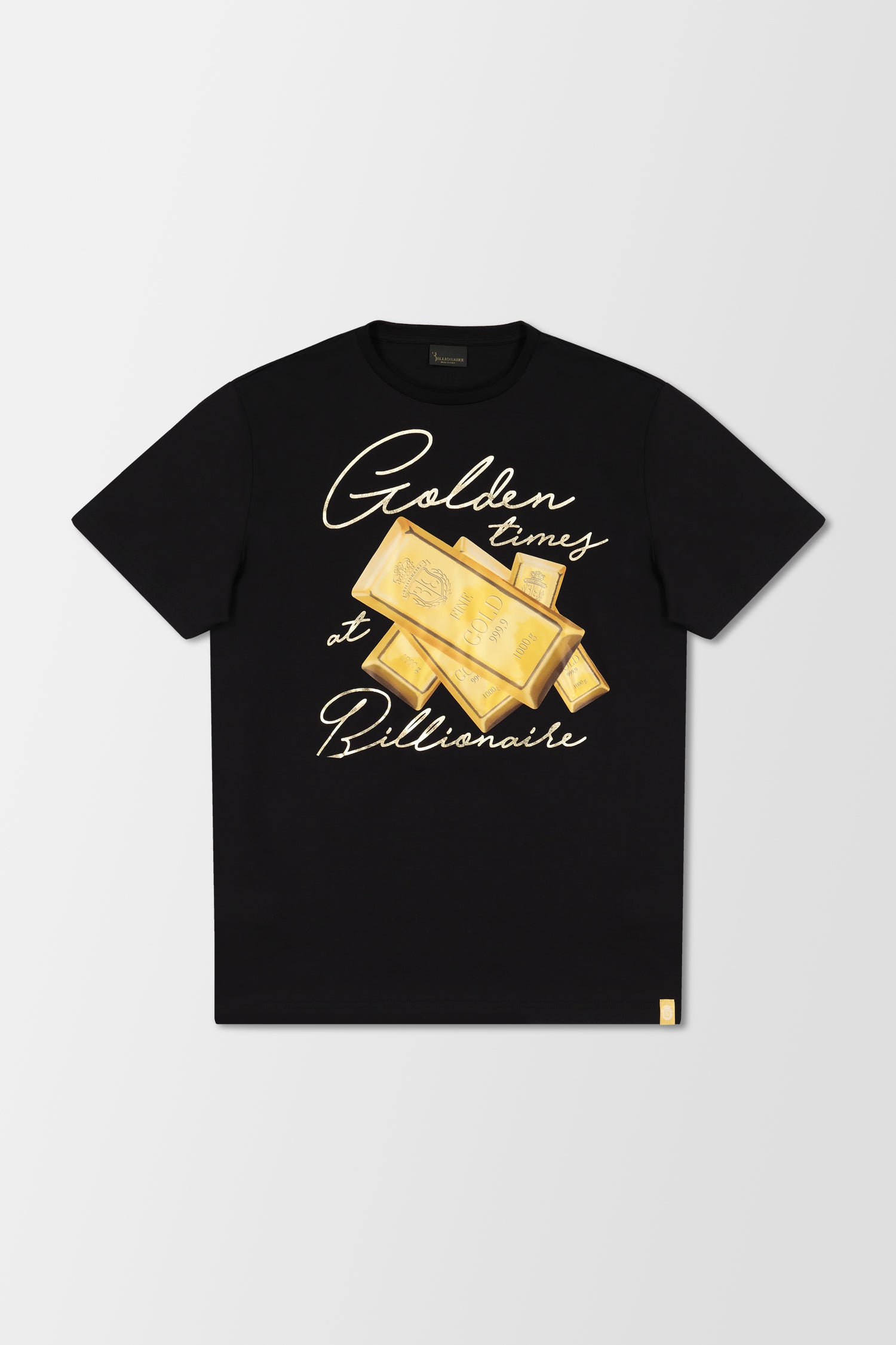 Billionaire Black SS Golden Times T-Shirt