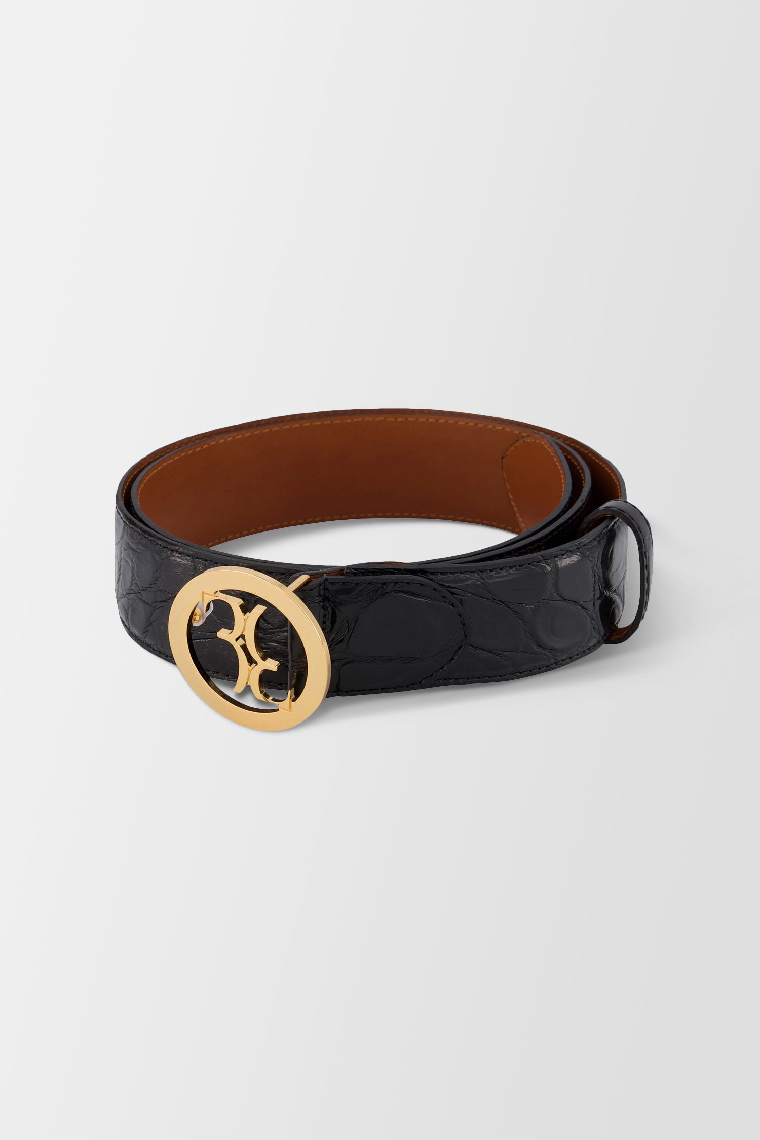 Billionaire Black/Gold Luxury Belt